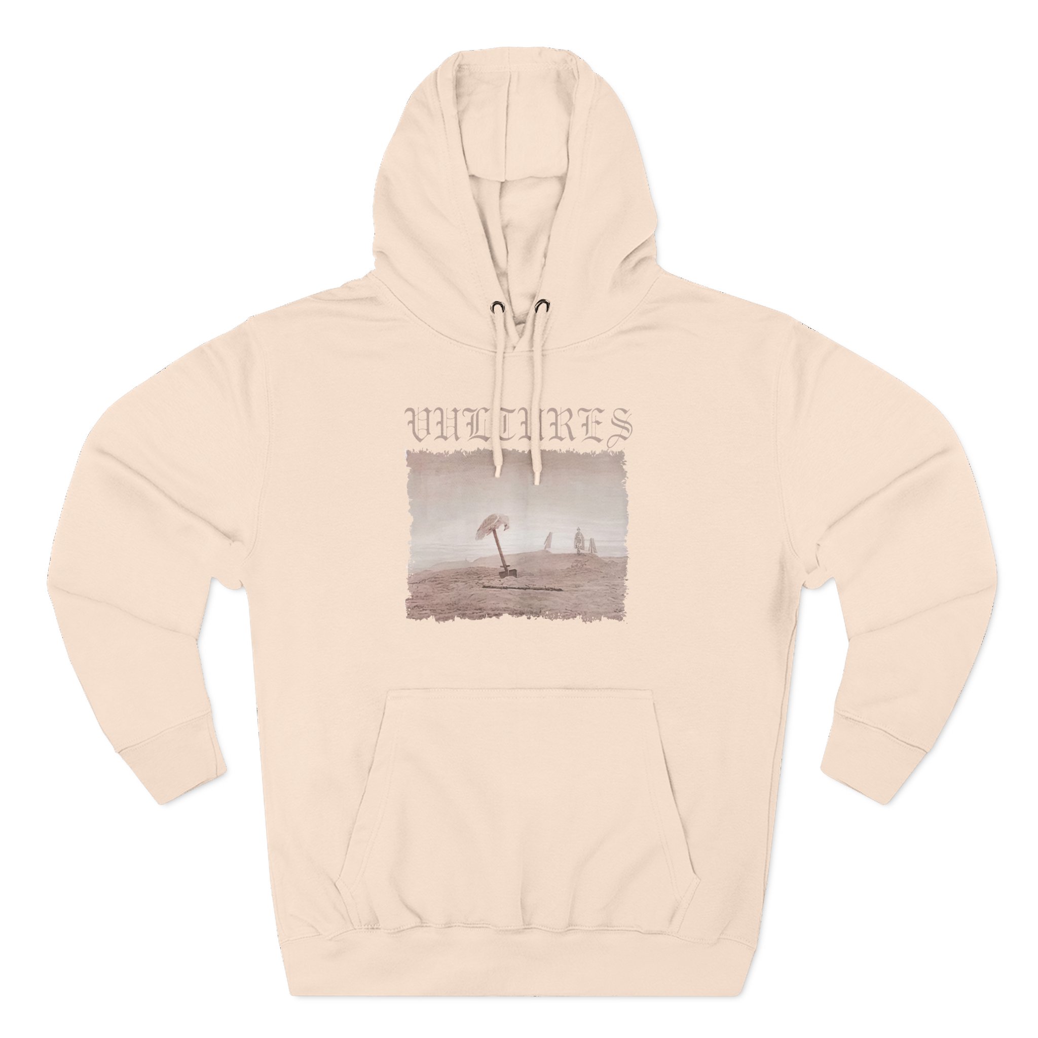 Vultures Inspired Album Three-Panel Fleece Hoodie