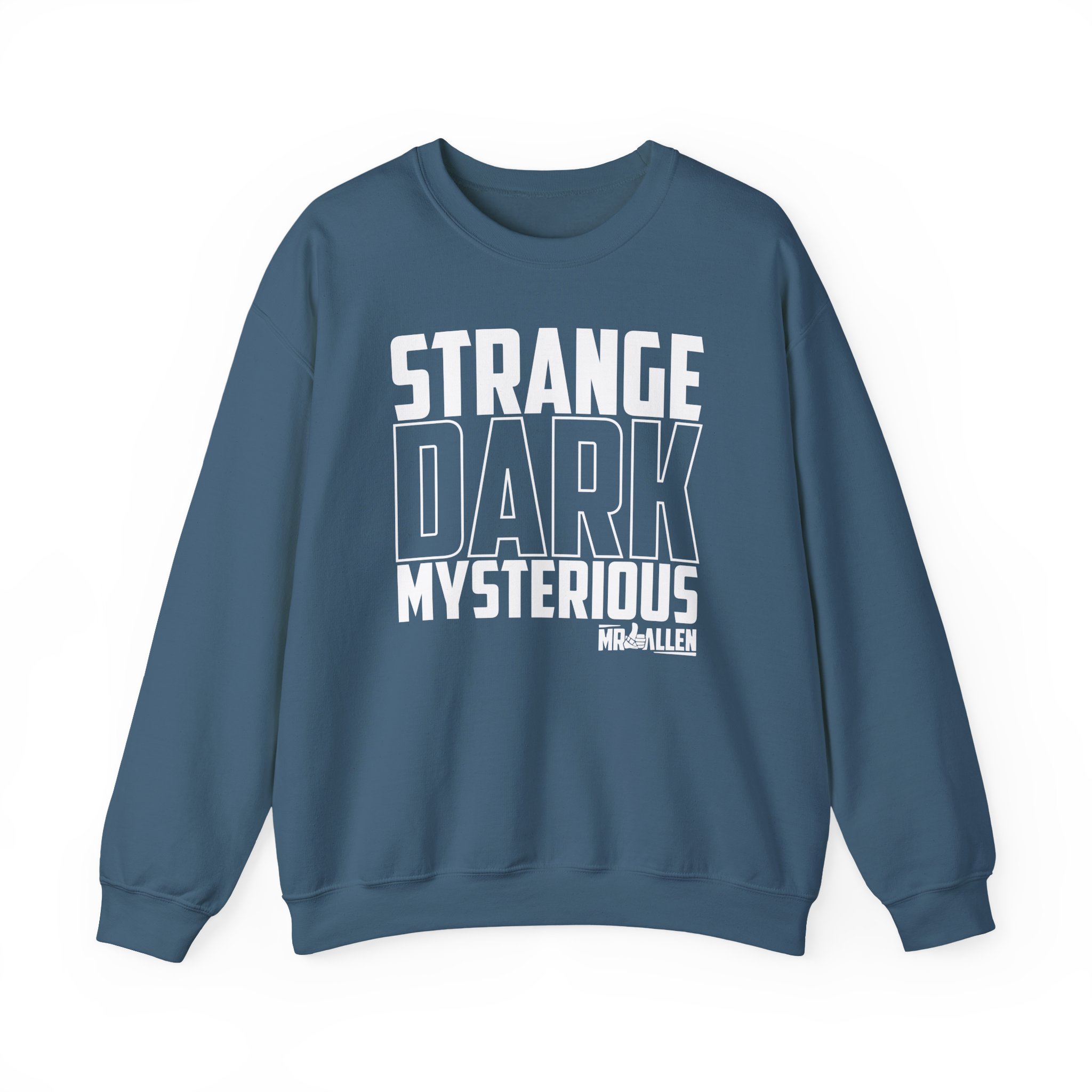 Mrballen Strange Dark Mysterious Unisex Heavy Blendâ„¢ Crewneck Sweatshirt
