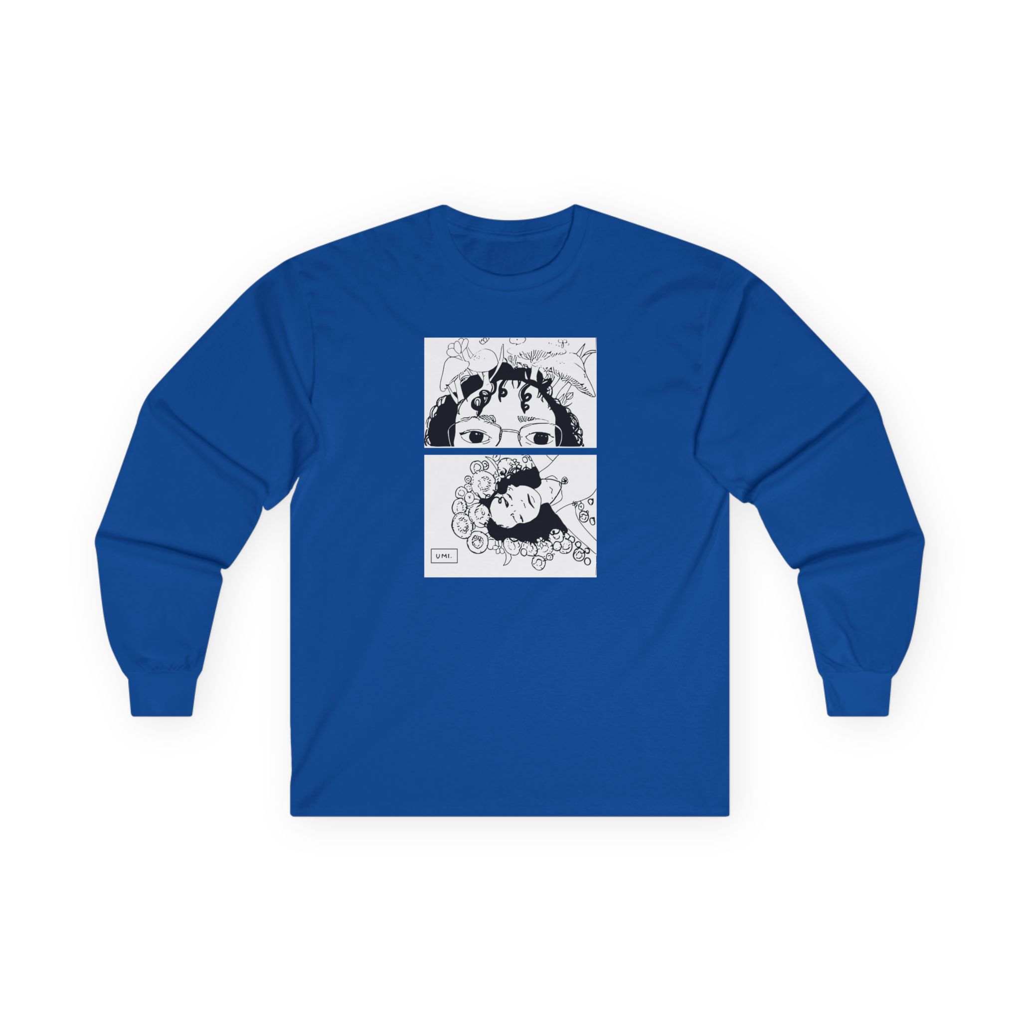 Umi Drawing Unisex Ultra Cotton Long Sleeve Tee