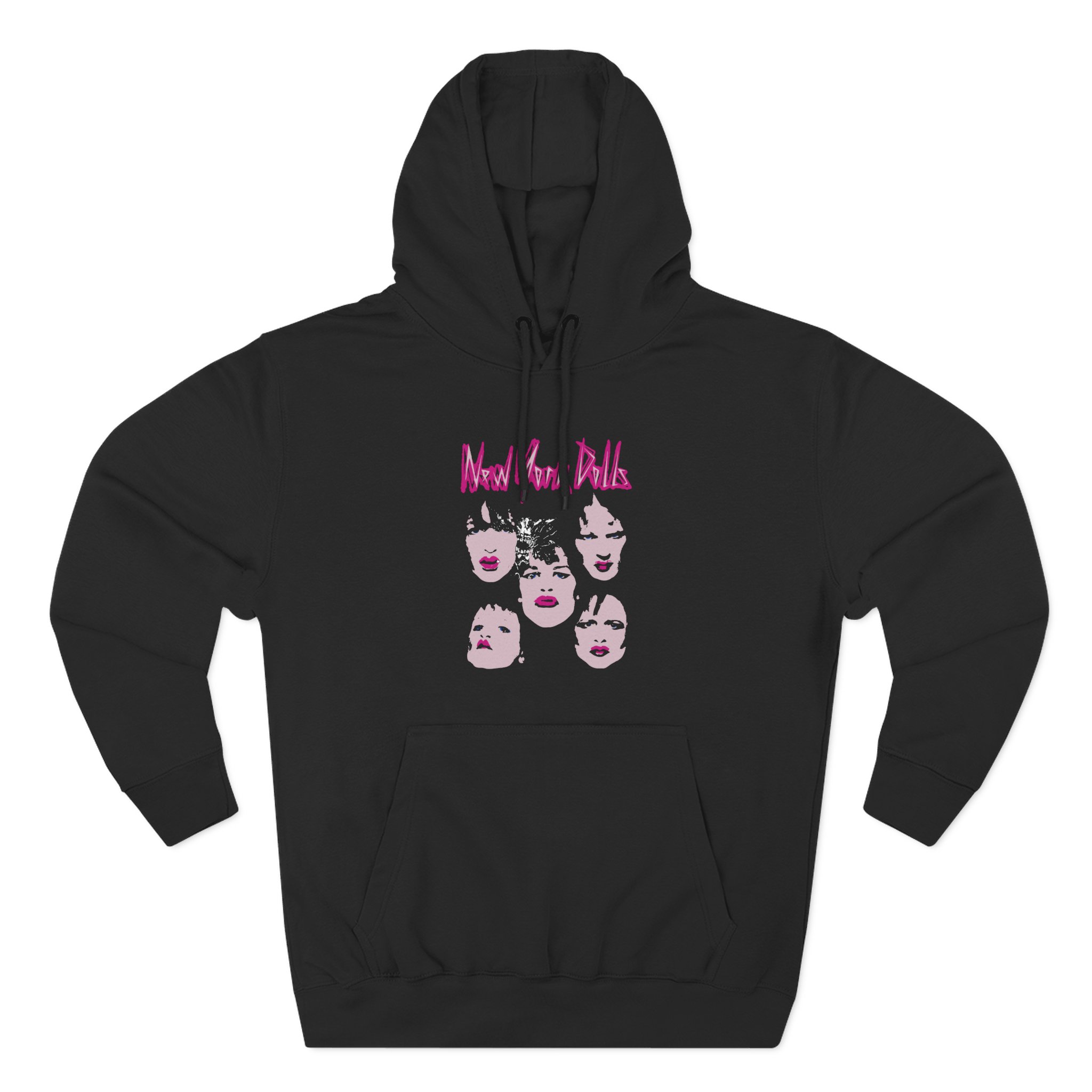 New York Dolls Three-Panel Fleece Hoodie
