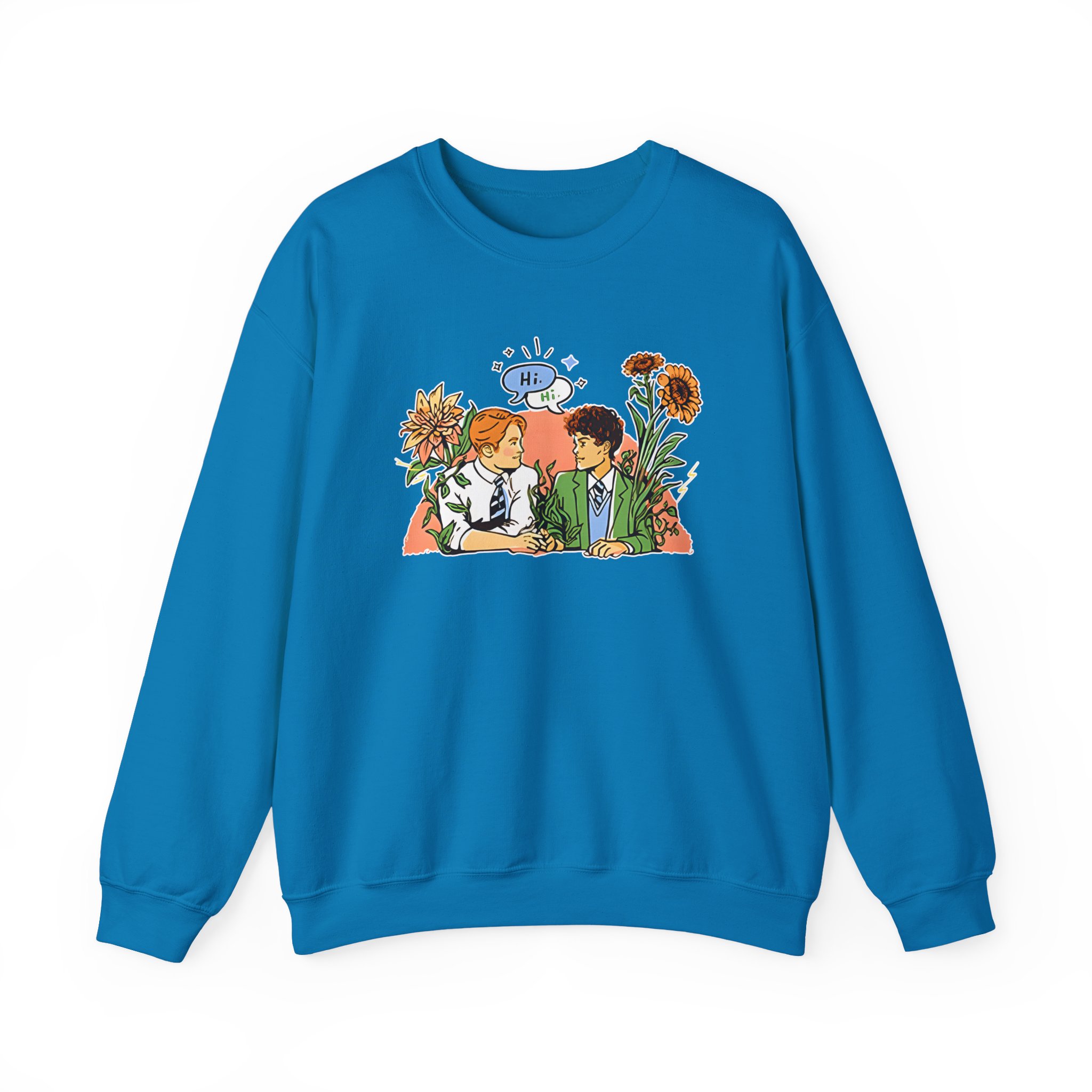 Heartstopper Nick & Charlie Unisex Heavy Blendâ„¢ Crewneck Sweatshirt