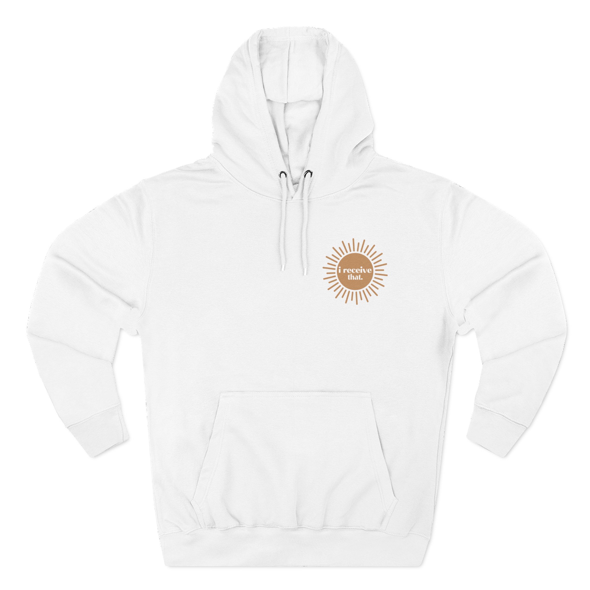 Elyse Myers I Receive That Three-Panel Fleece Hoodie