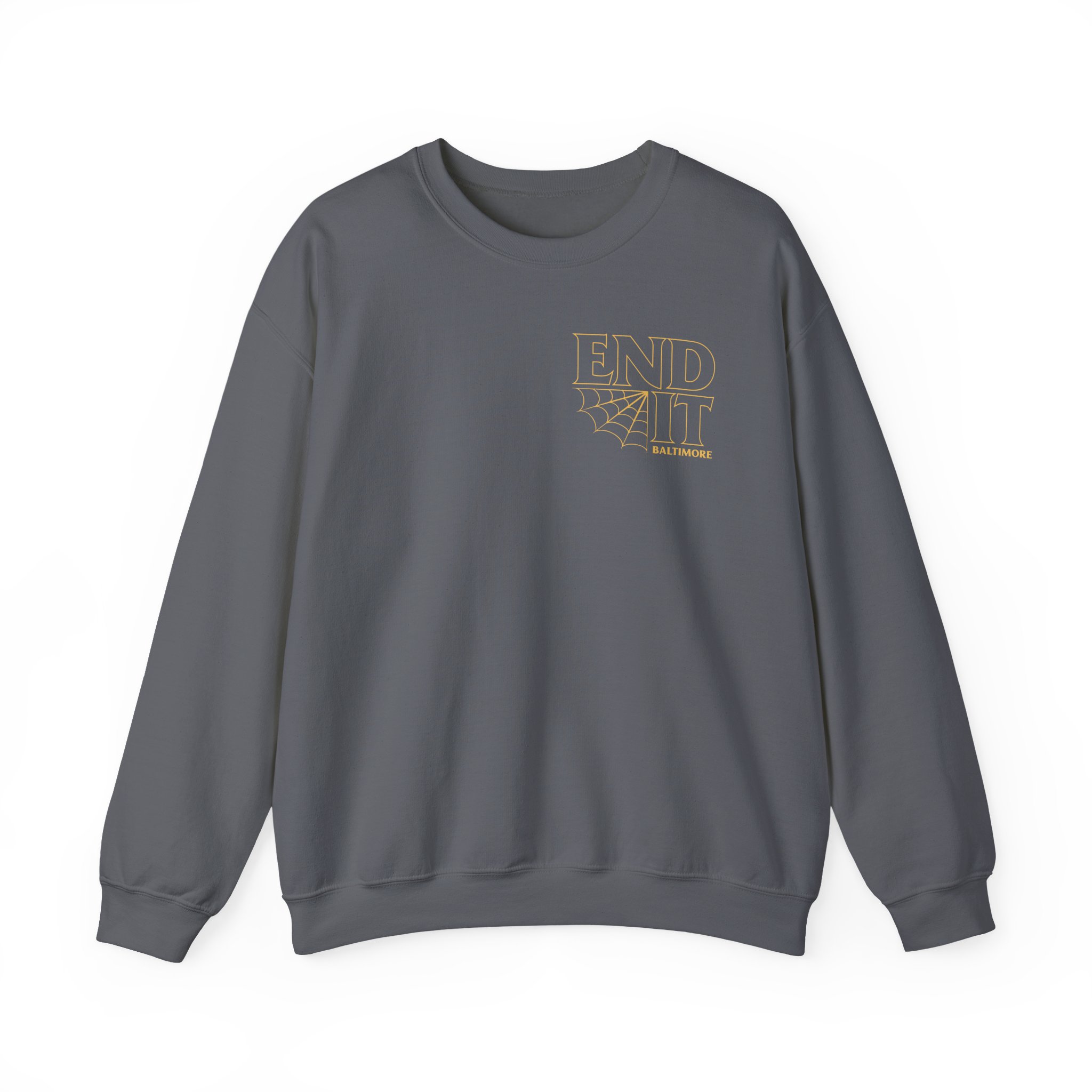 End It Unisex Heavy Blend Crewneck Sweatshirt