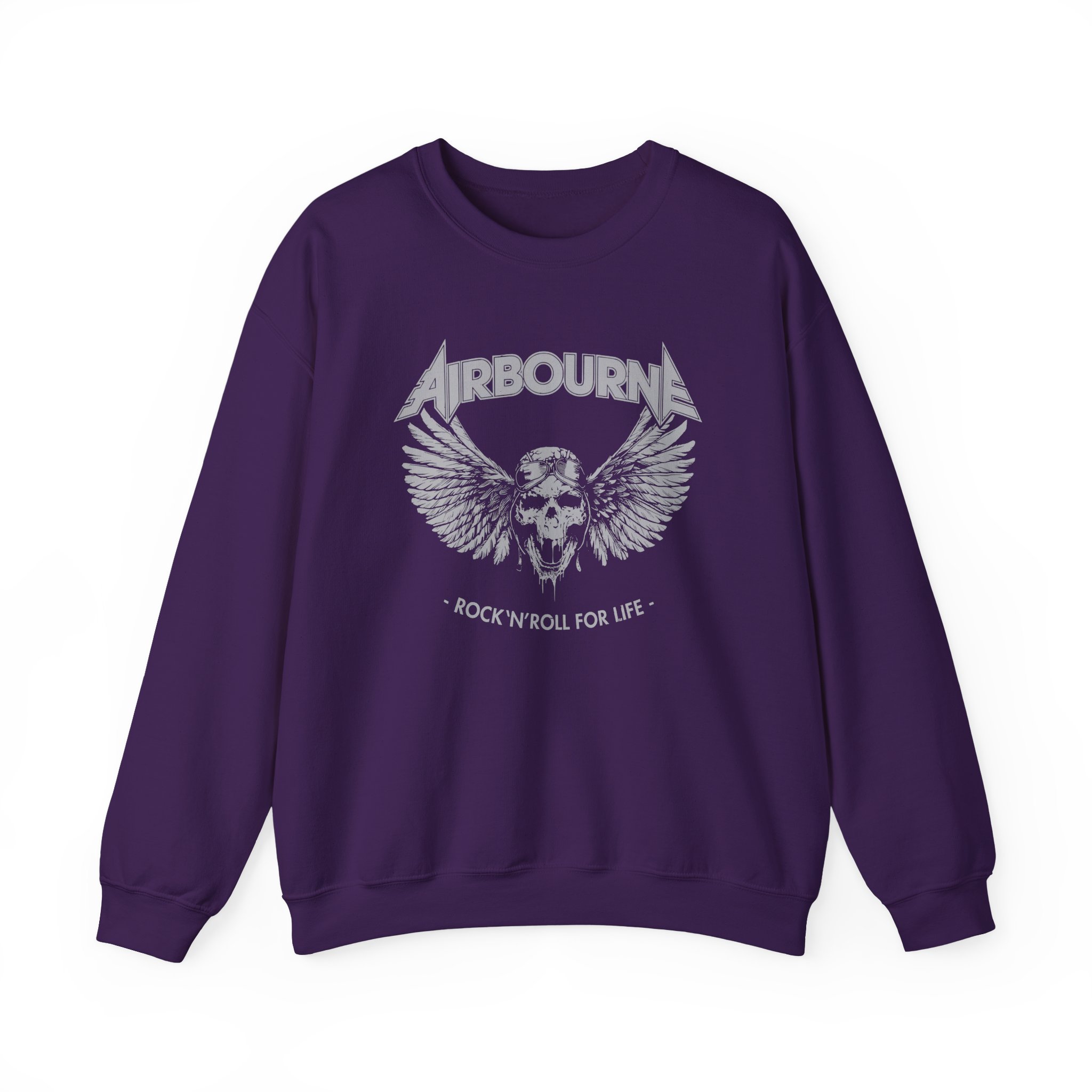 Airbourne - Rock N Roll for Life Unisex Heavy Blendâ„¢ Crewneck Sweatshirt