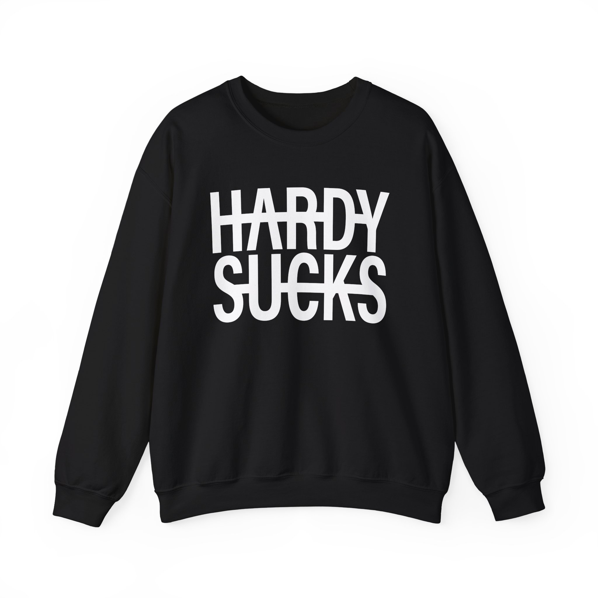 Hardy Hardy Sucks Unisex Heavy Blendâ„¢ Crewneck Sweatshirt