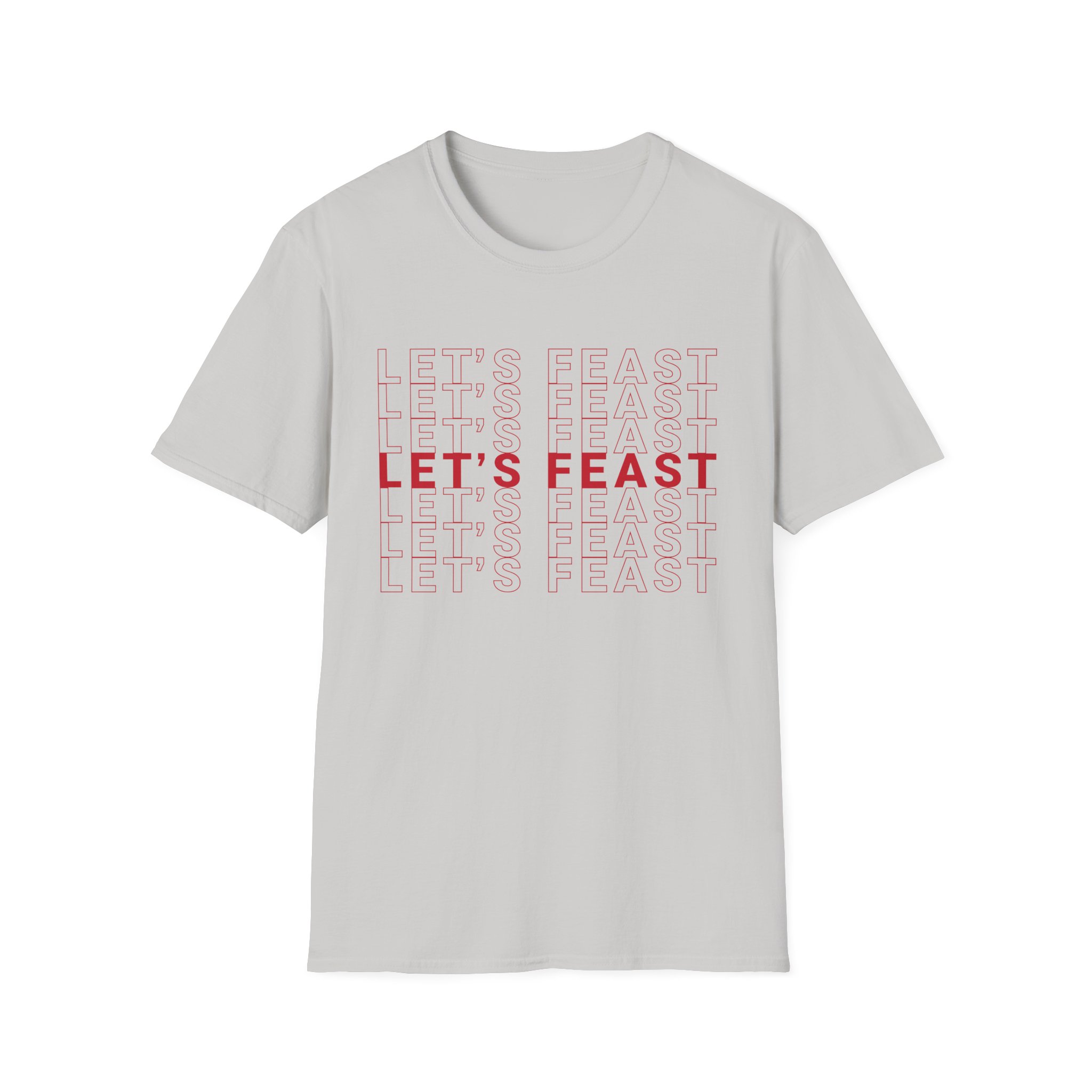 Elyse Myers Let’s Feast Unisex Softstyle T-Shirt
