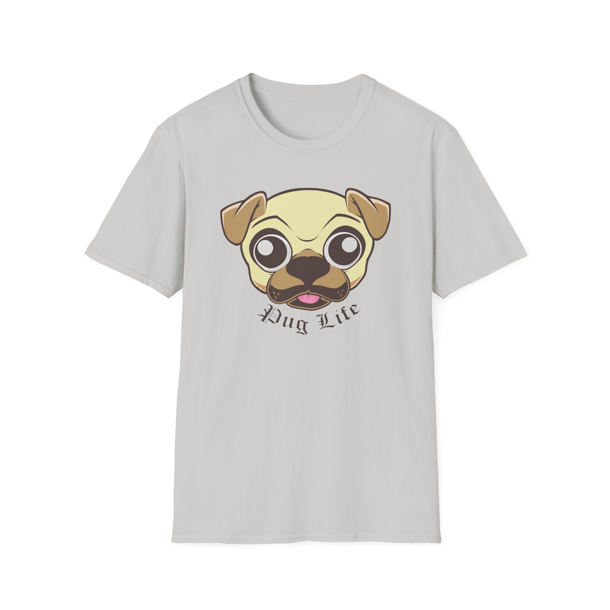 Morgz Pug Life Unisex Softstyle T-Shirt