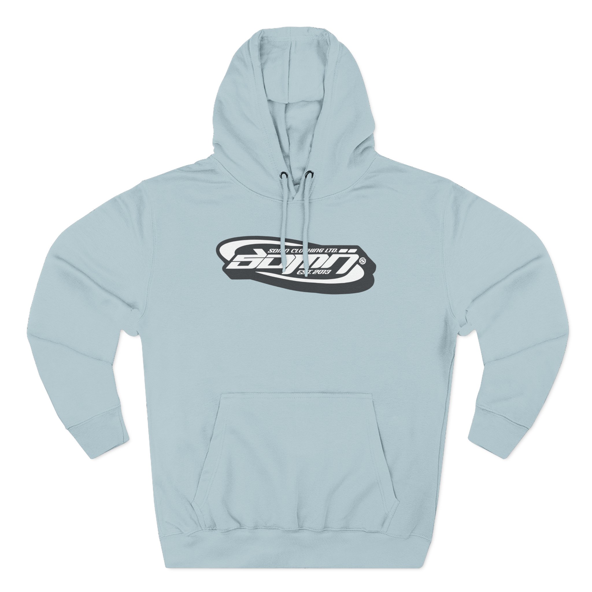 Zerkaa Y2k-orbit Three-Panel Fleece Hoodie