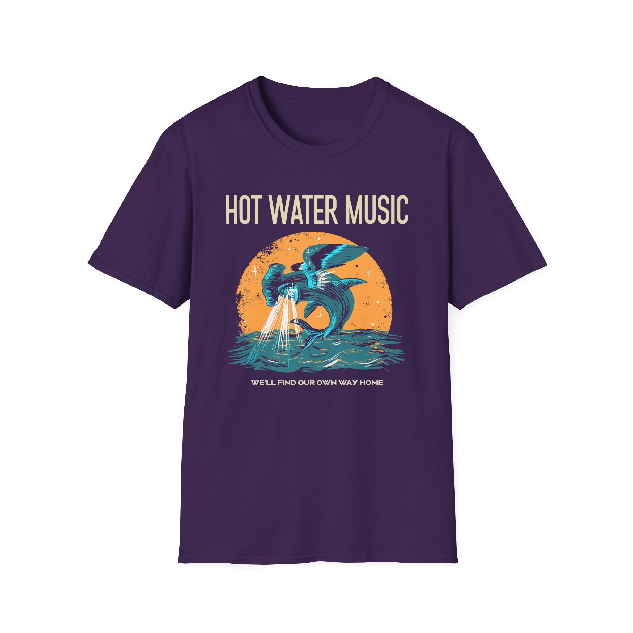 Hot Water Music Unisex Softstyle T-Shirt