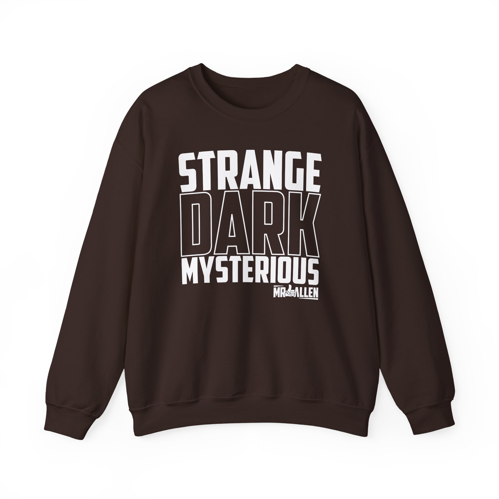 Mrballen Strange Dark Mysterious Unisex Heavy Blendâ„¢ Crewneck Sweatshirt