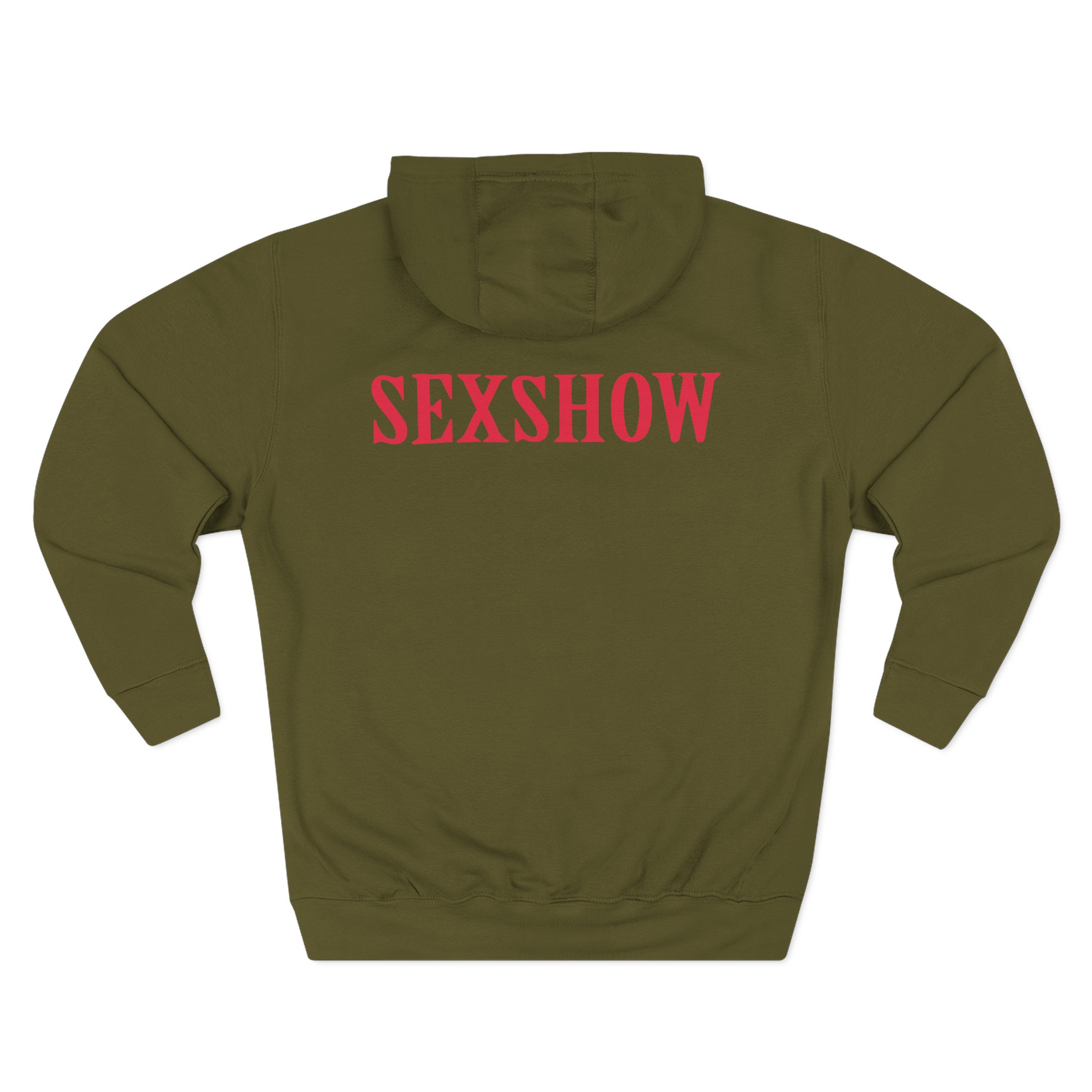 Sexmane Three-Panel Fleece Hoodie