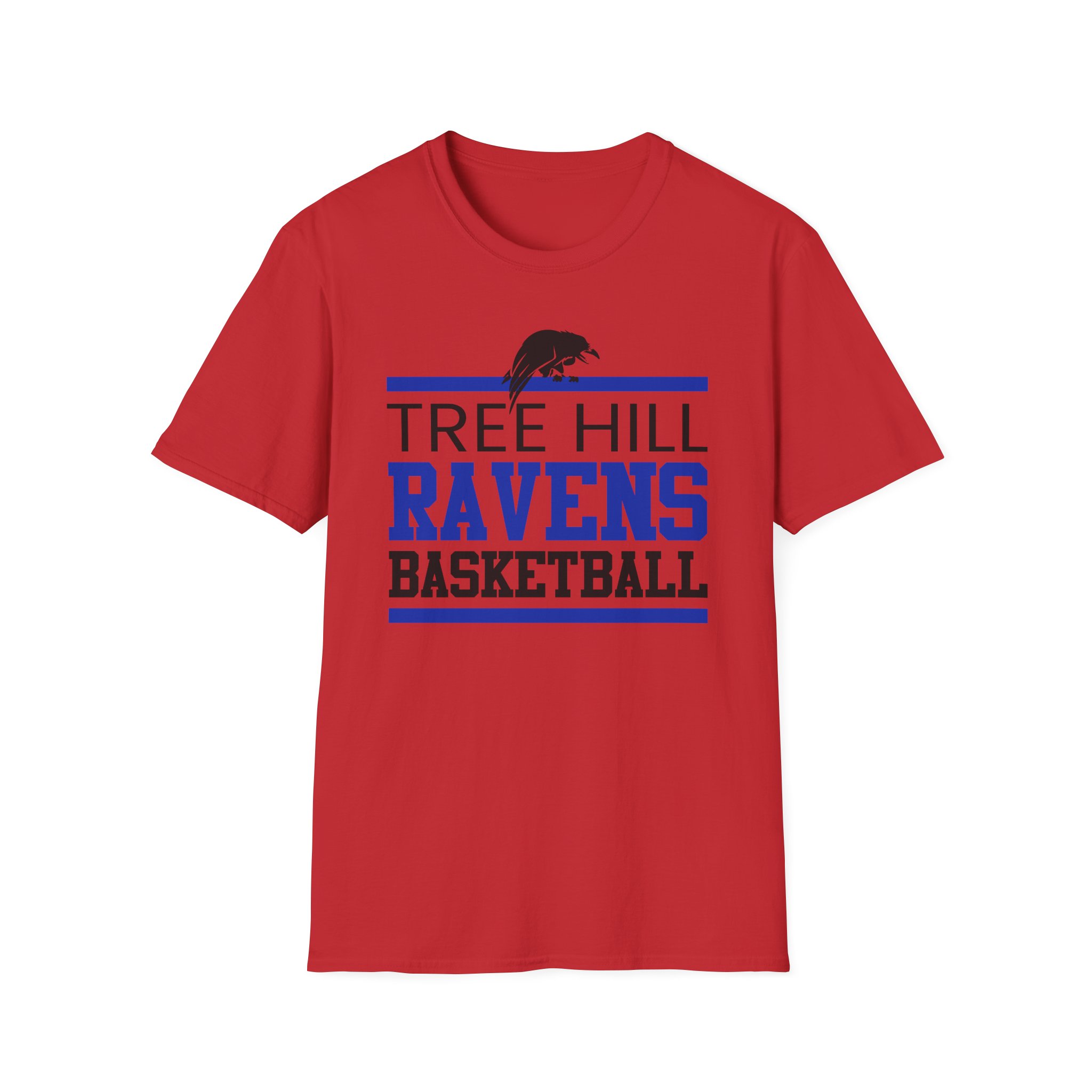 One Tree Hill Ravens Basketball Unisex Softstyle T-Shirt