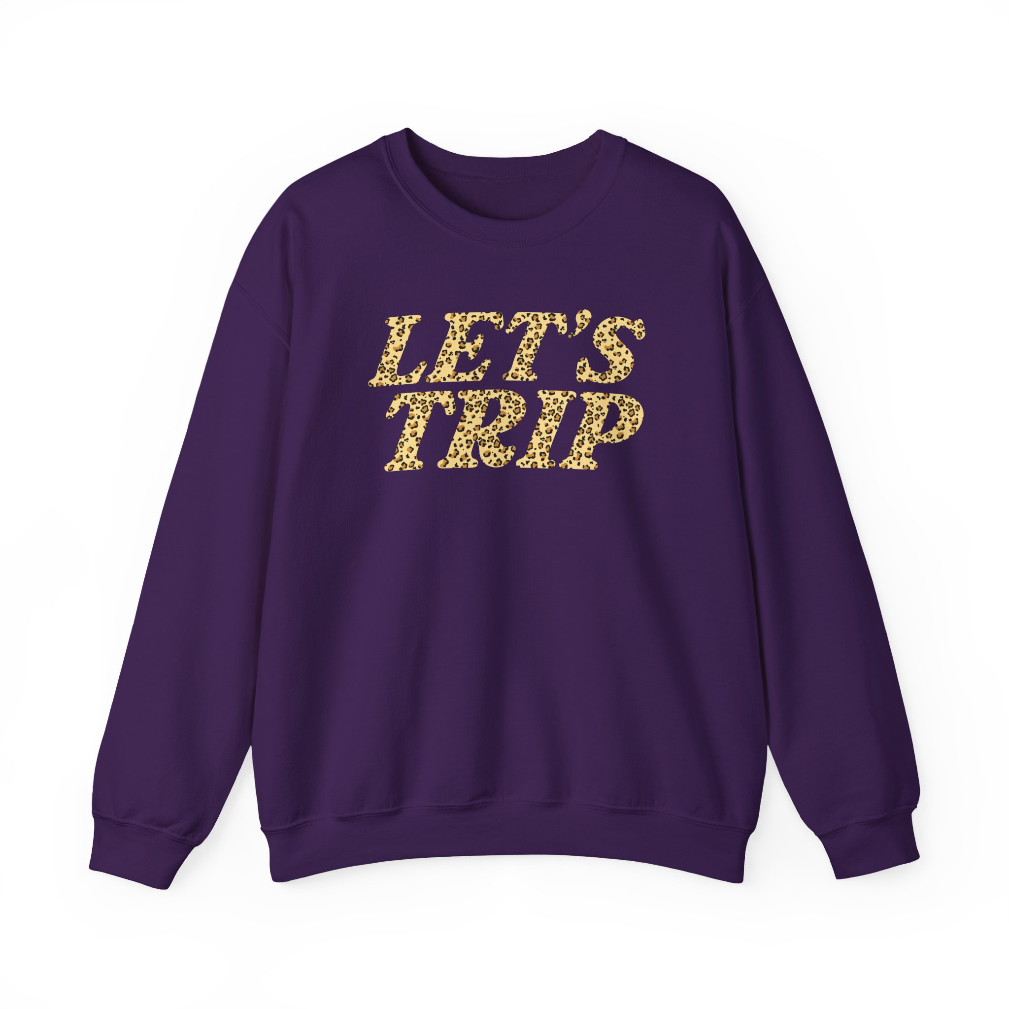 Sturniolo Triplets Let's Trip Cheetah Unisex Heavy Blendâ„¢ Crewneck Sweatshirt