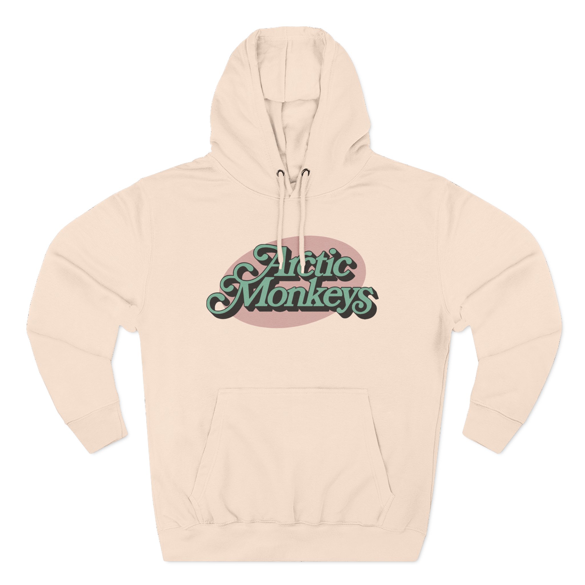 Arctic Monkeys Ornate Logo Three-Panel Fleece Hoodie