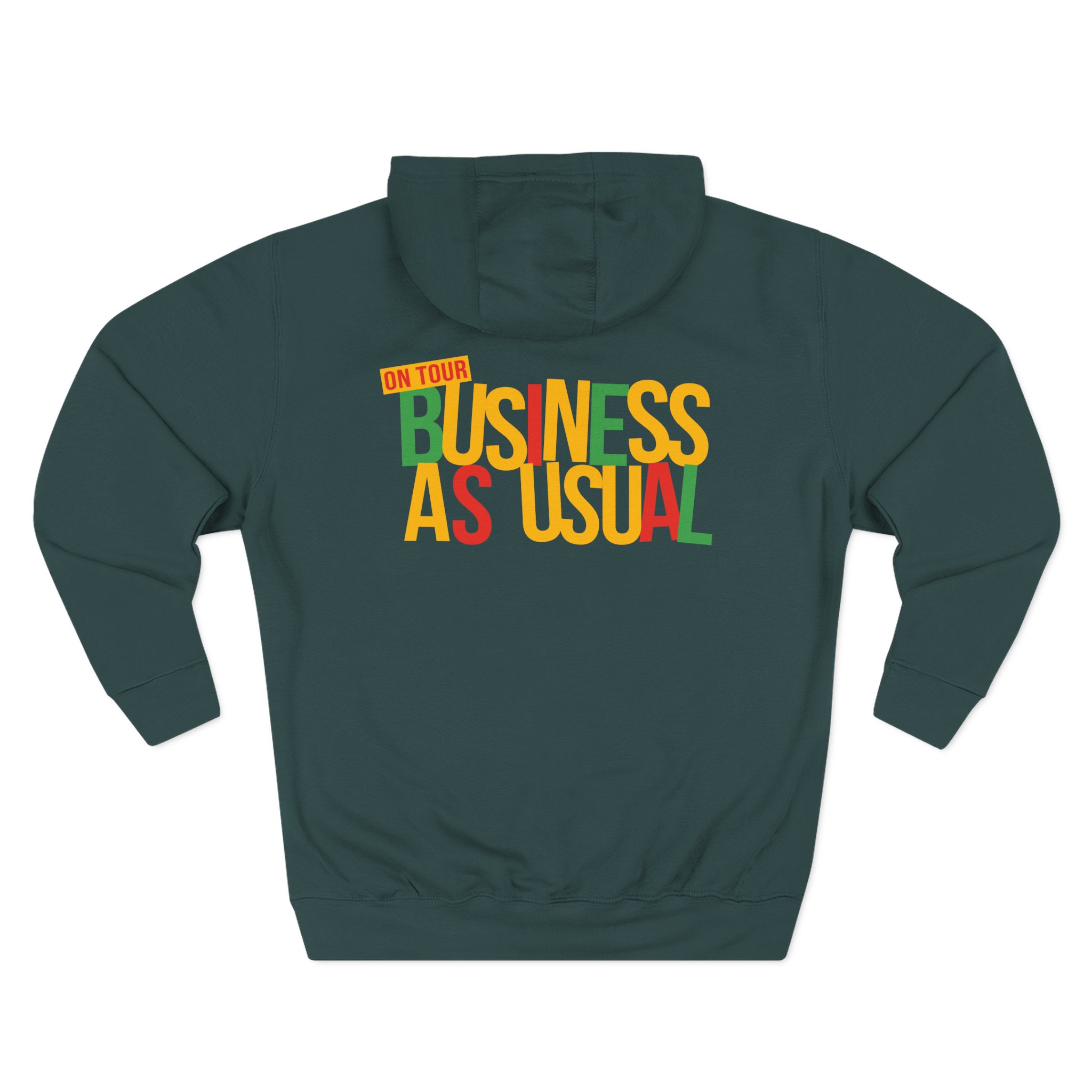 Vintage Epmd Business as Usual Three-Panel Fleece Hoodie