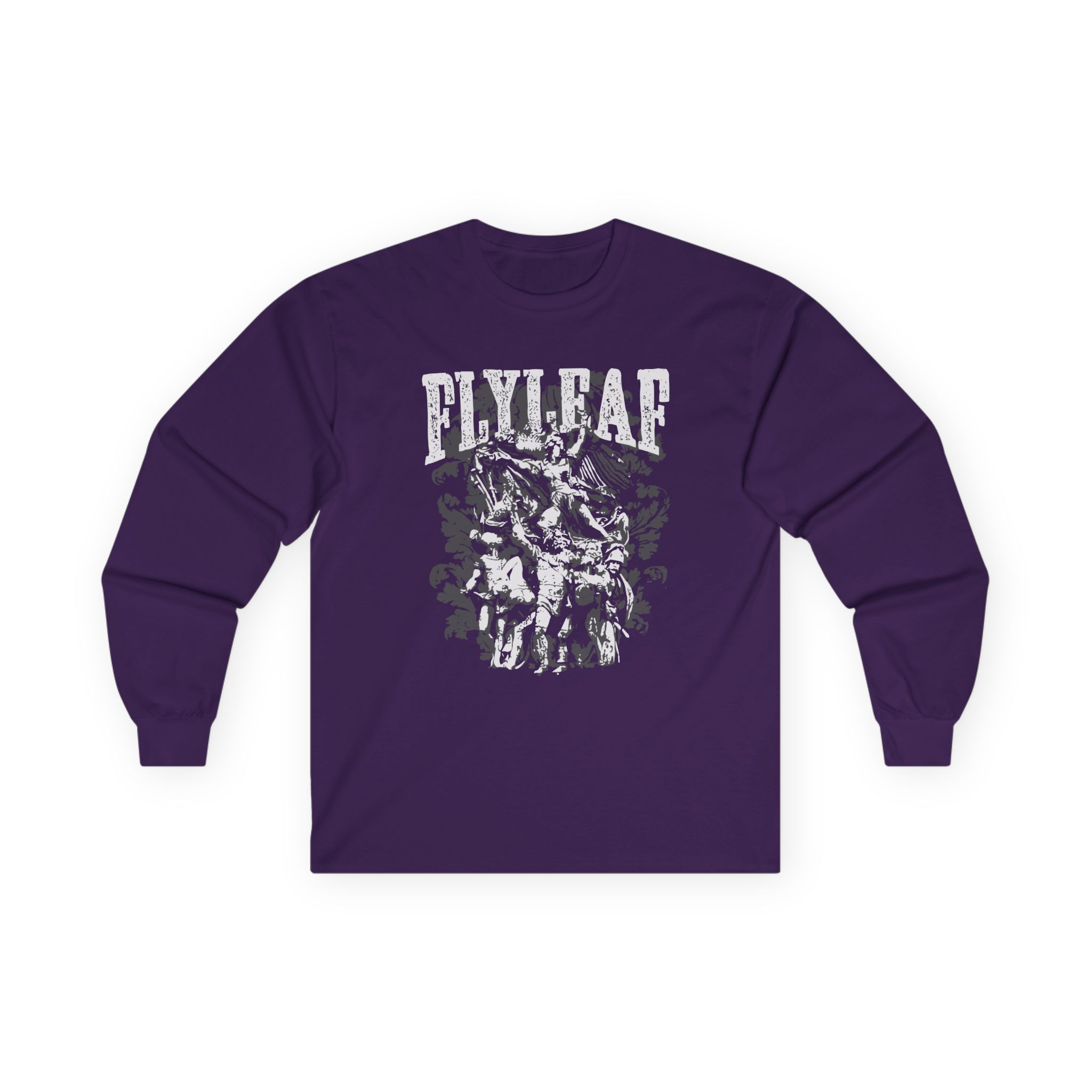 Flyleaf Carved Statues Unisex Ultra Cotton Long Sleeve Tee
