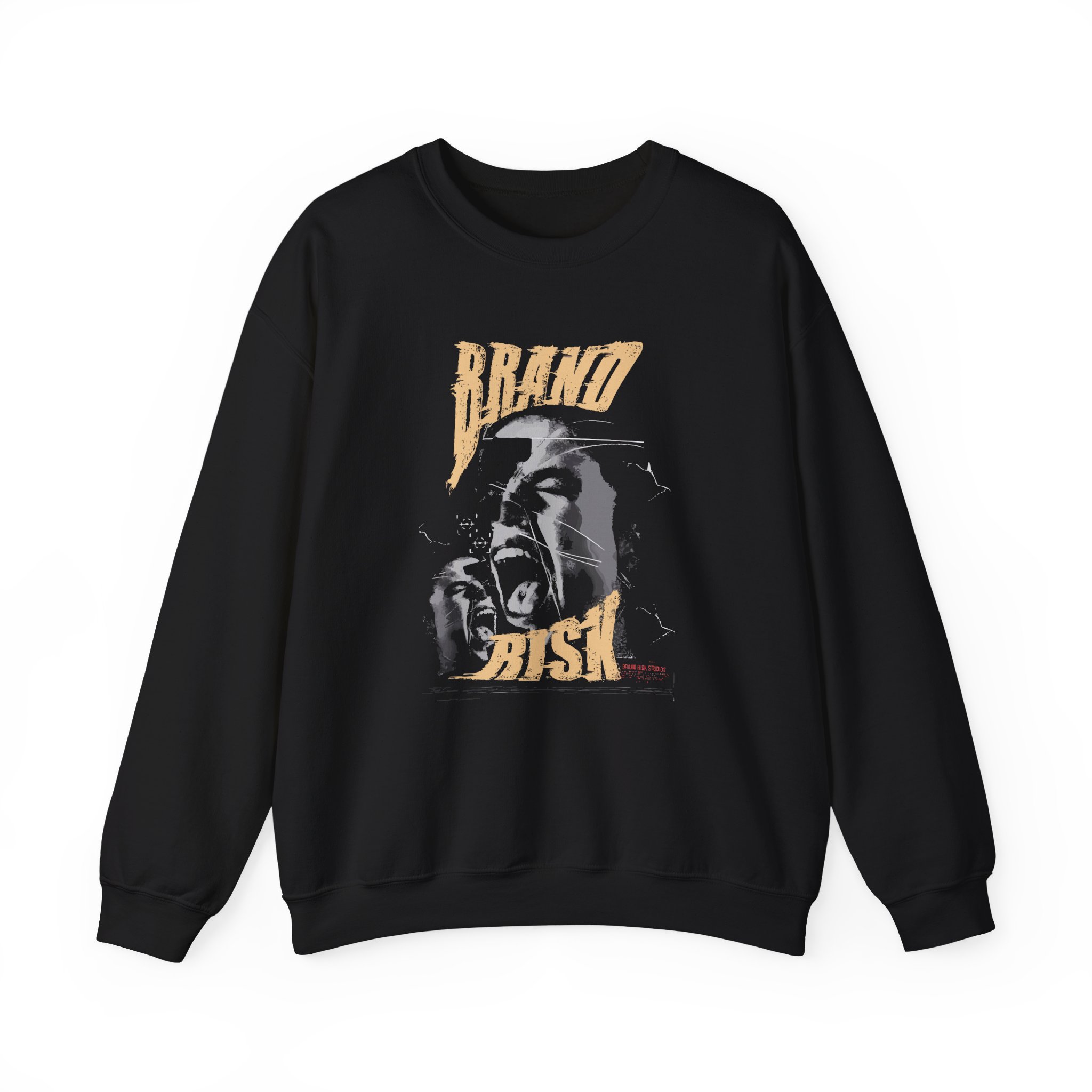 Adin Ross Brand Risk Unisex Heavy Blendâ„¢ Crewneck Sweatshirt