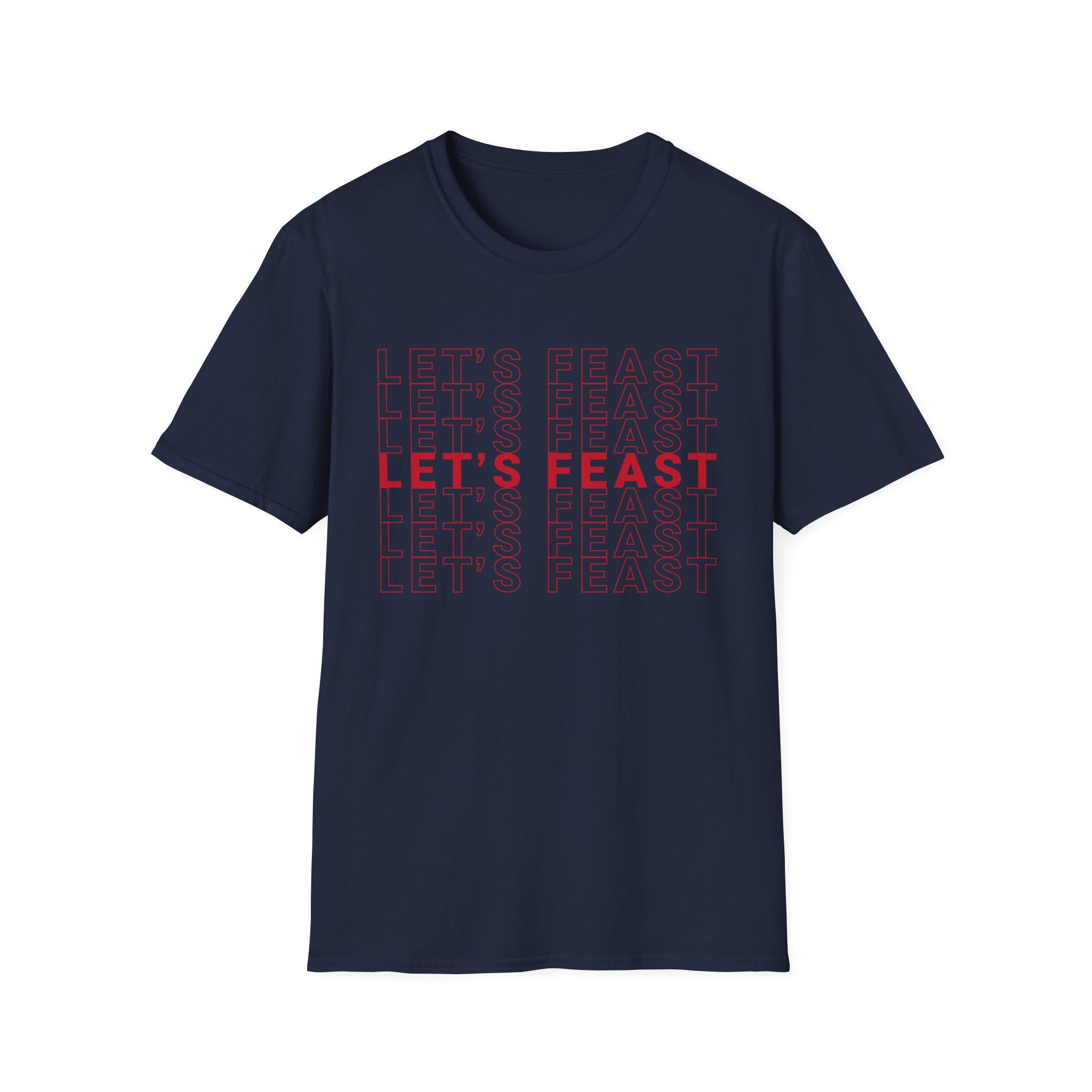 Elyse Myers Let’s Feast Unisex Softstyle T-Shirt