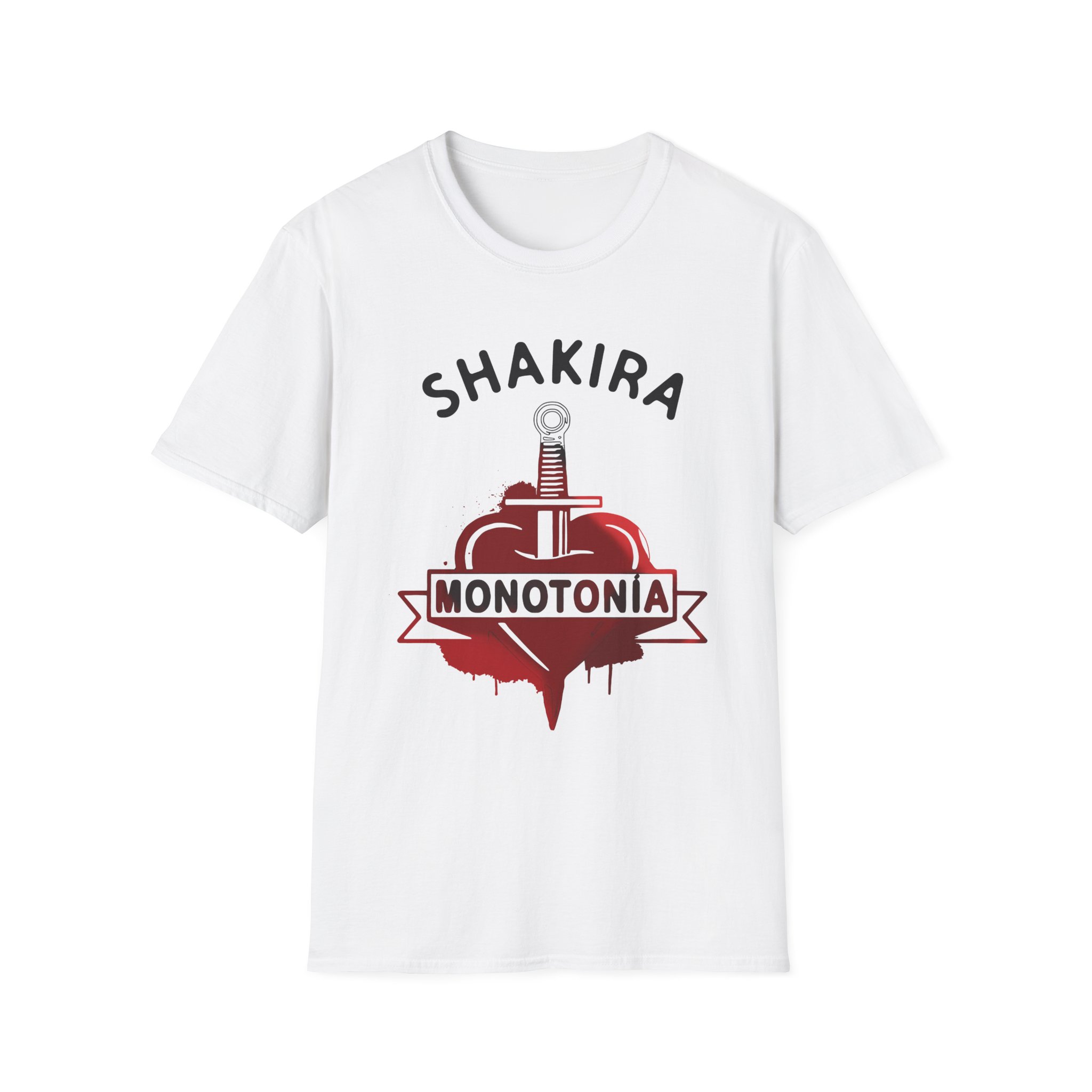 Shakira MonotonĂa Unisex Softstyle T-Shirt