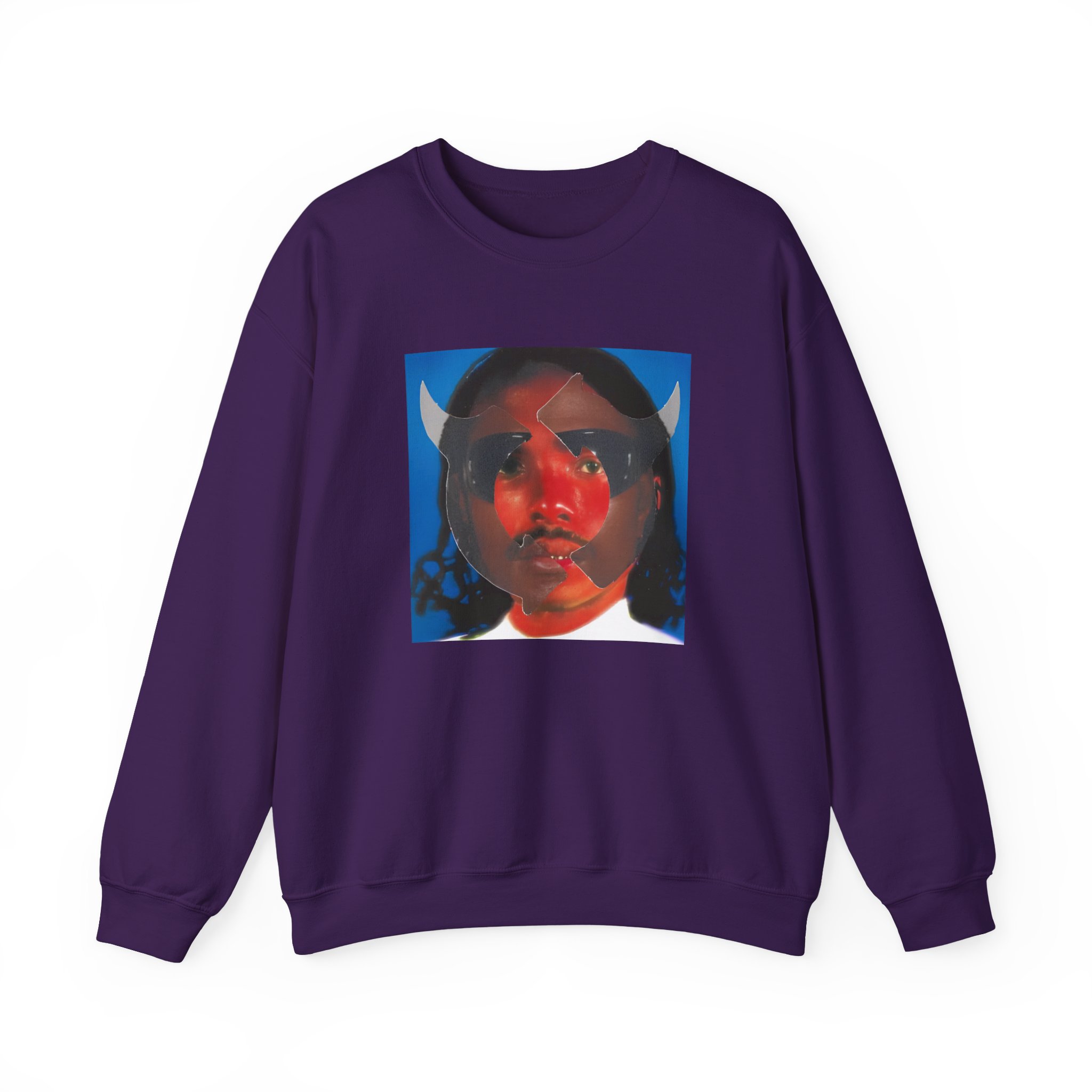 Steve Lacy Gemini Rights Album Cover Unisex Heavy Blendâ„¢ Crewneck Sweatshirt