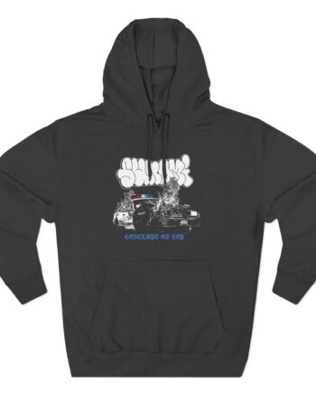 Sunami Contempt Three-Panel Fleece Hoodie