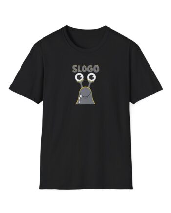 Slogoman Snail Cute Unisex Softstyle T-Shirt