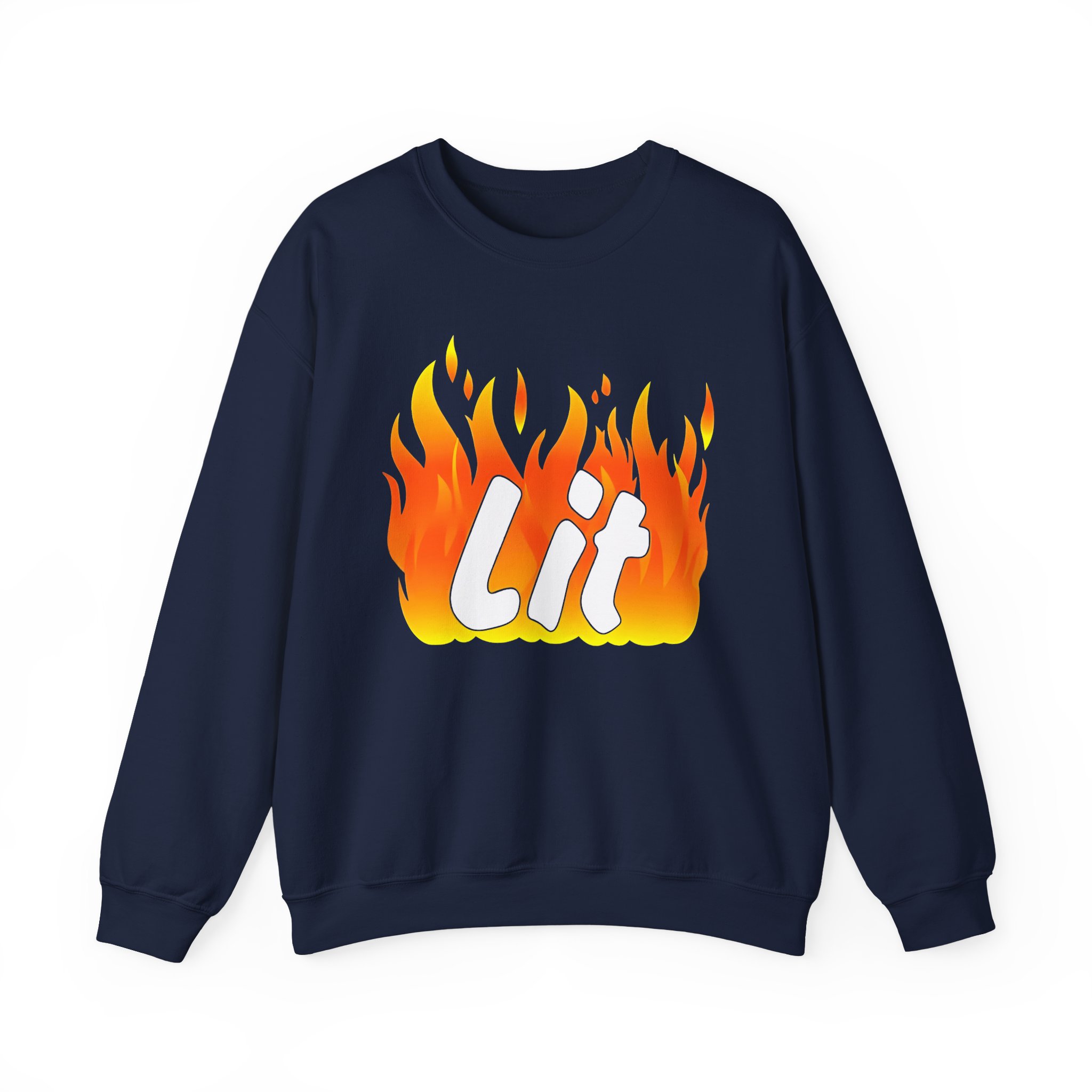 Dobre brothers Lit fire Unisex Heavy Blendâ„¢ Crewneck Sweatshirt