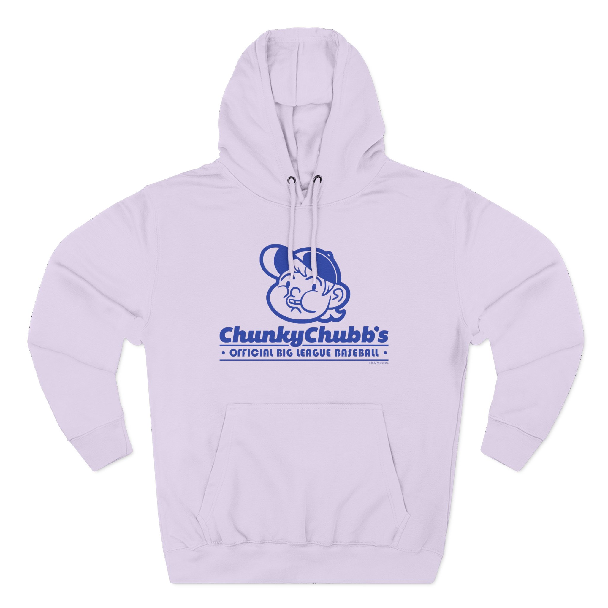 Grounded Chunky Chubb's Baseball Three-Panel Fleece Hoodie