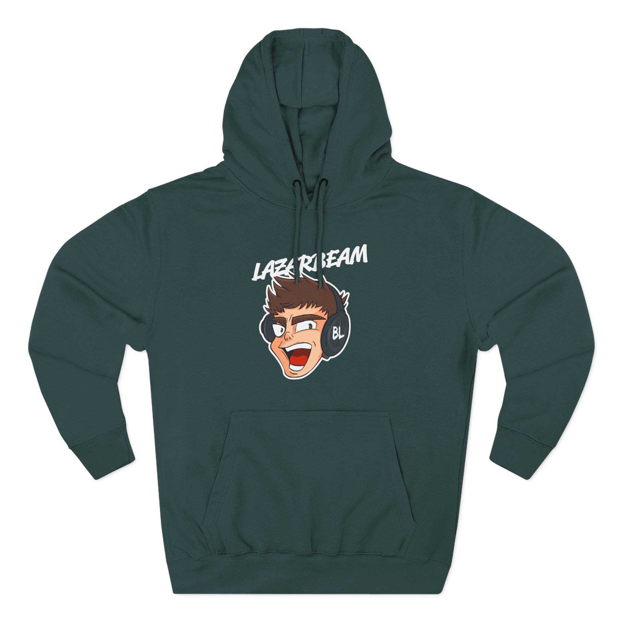 Lazarbeam Three-Panel Fleece Hoodie