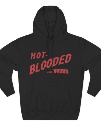Foreigner Hot Blooded '77 Three-Panel Fleece Hoodie