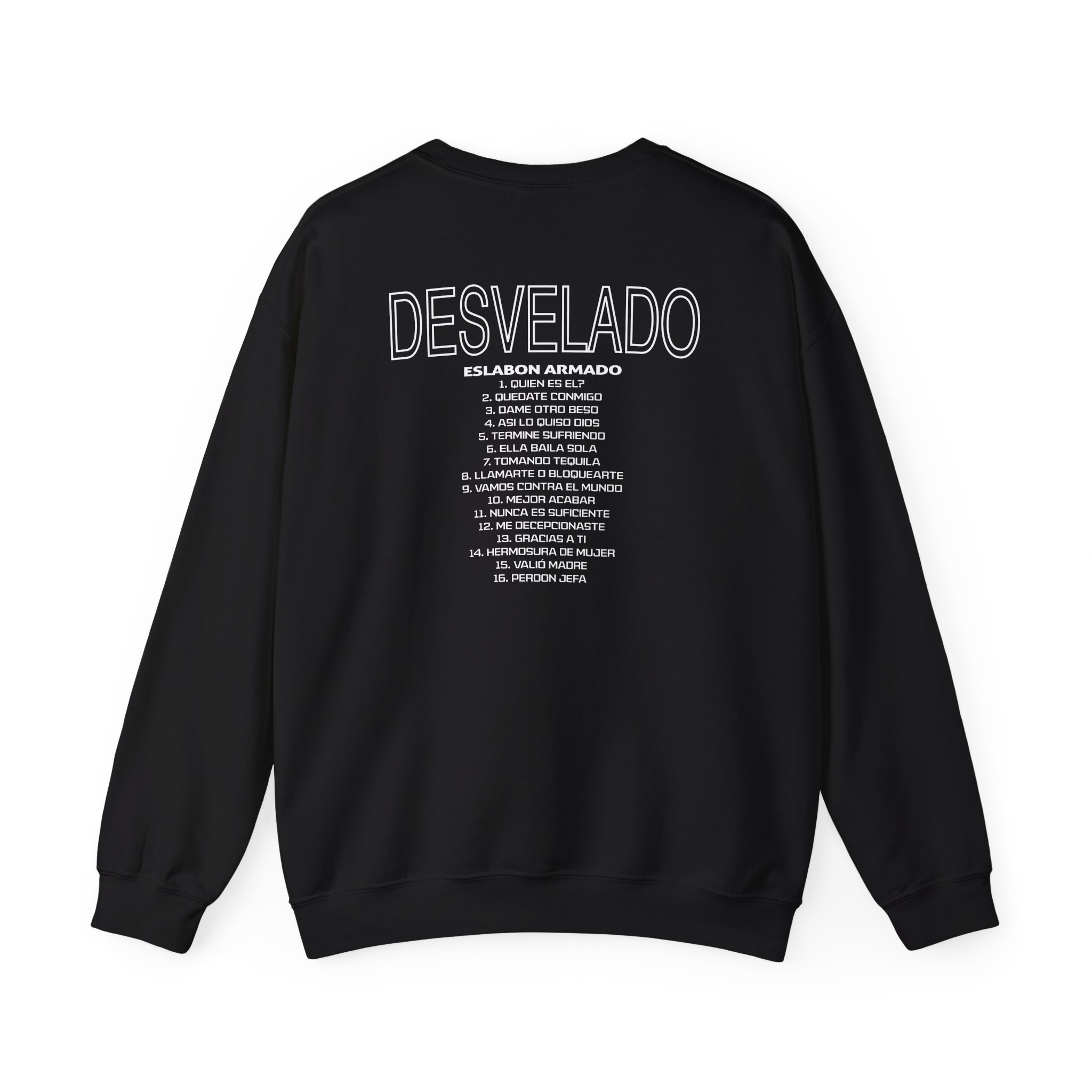 Eslabon Armado Desvelado Album Unisex Heavy Blendâ„¢ Crewneck Sweatshirt