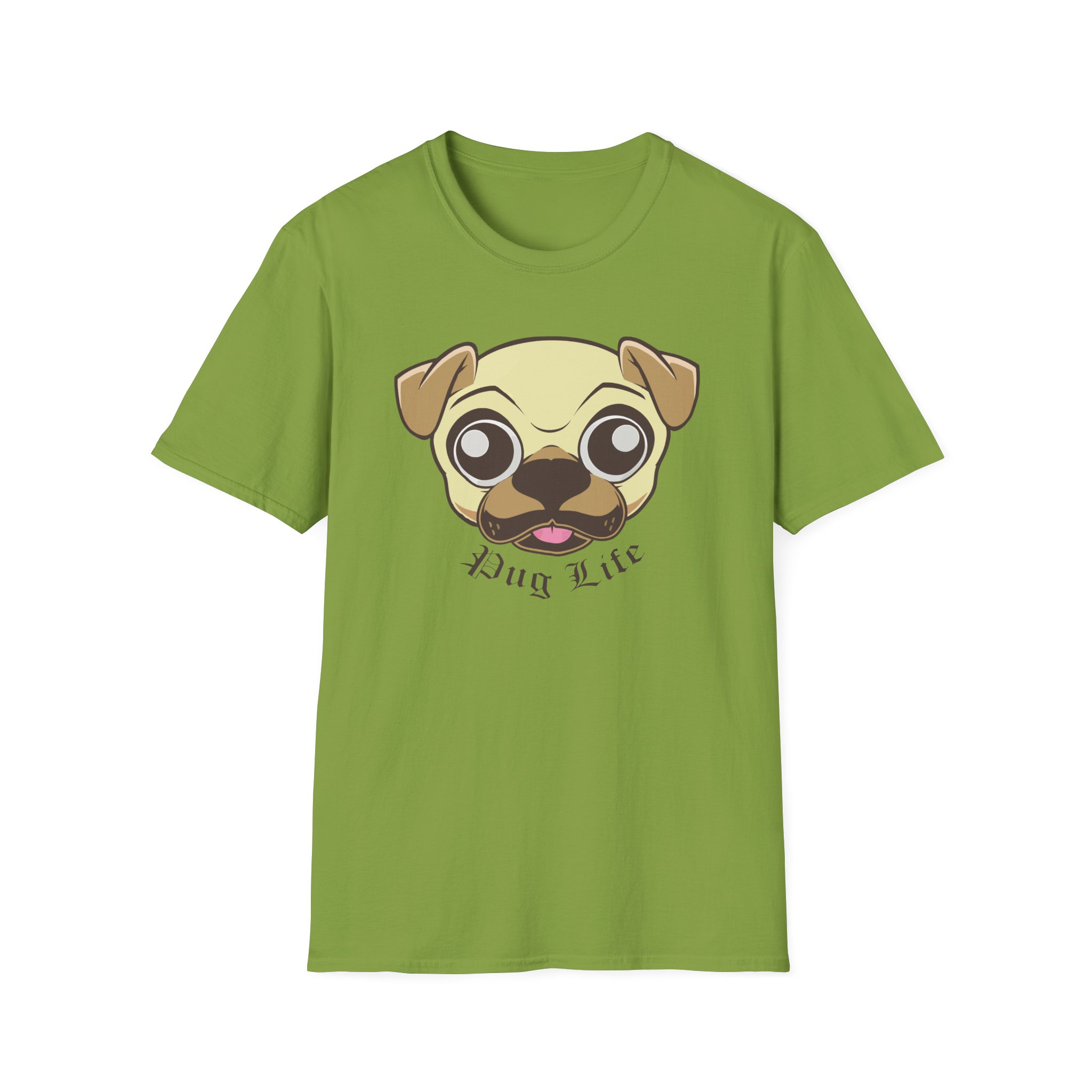 Morgz Pug Life Unisex Softstyle T-Shirt