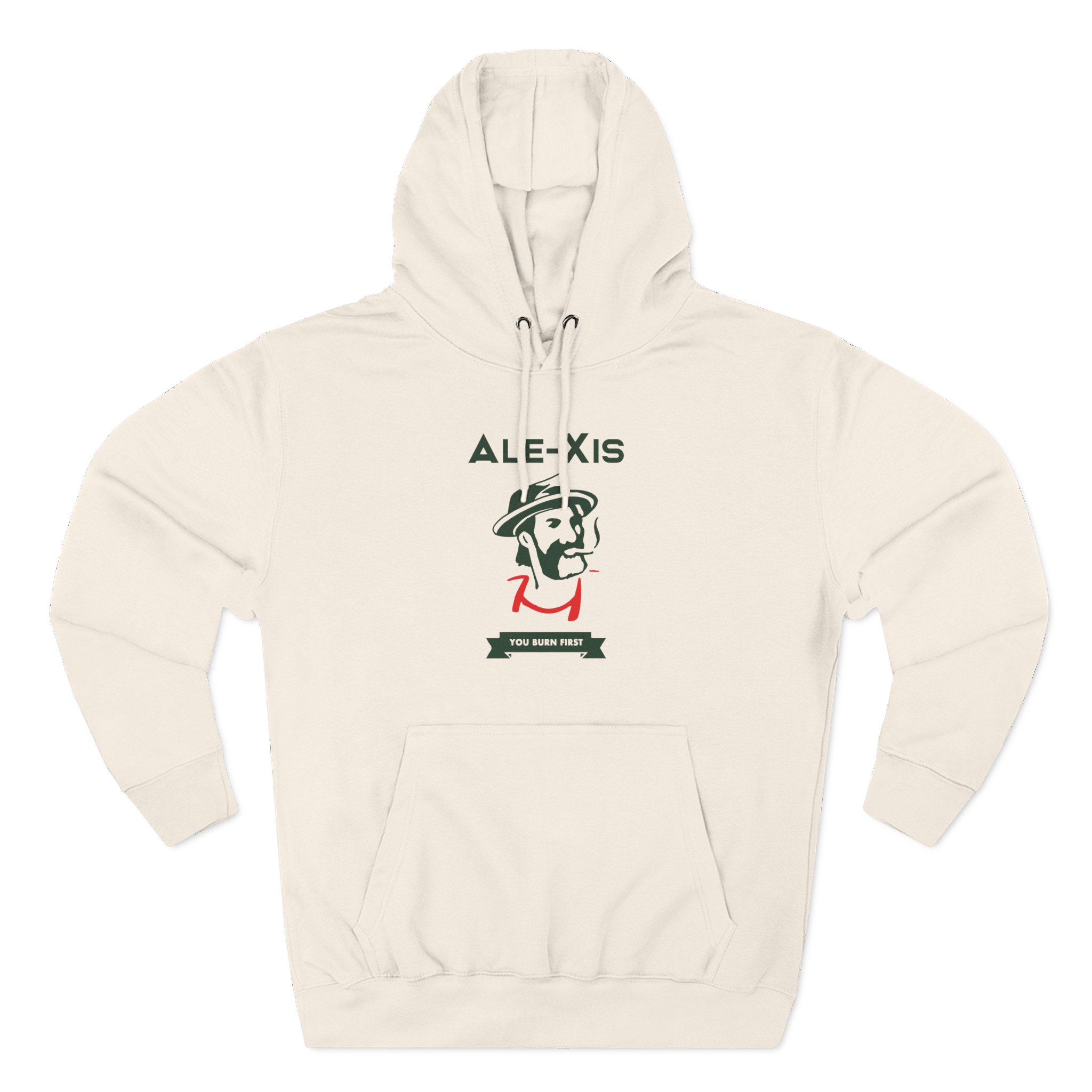Alexisonfire You Burn First Three-Panel Fleece Hoodie