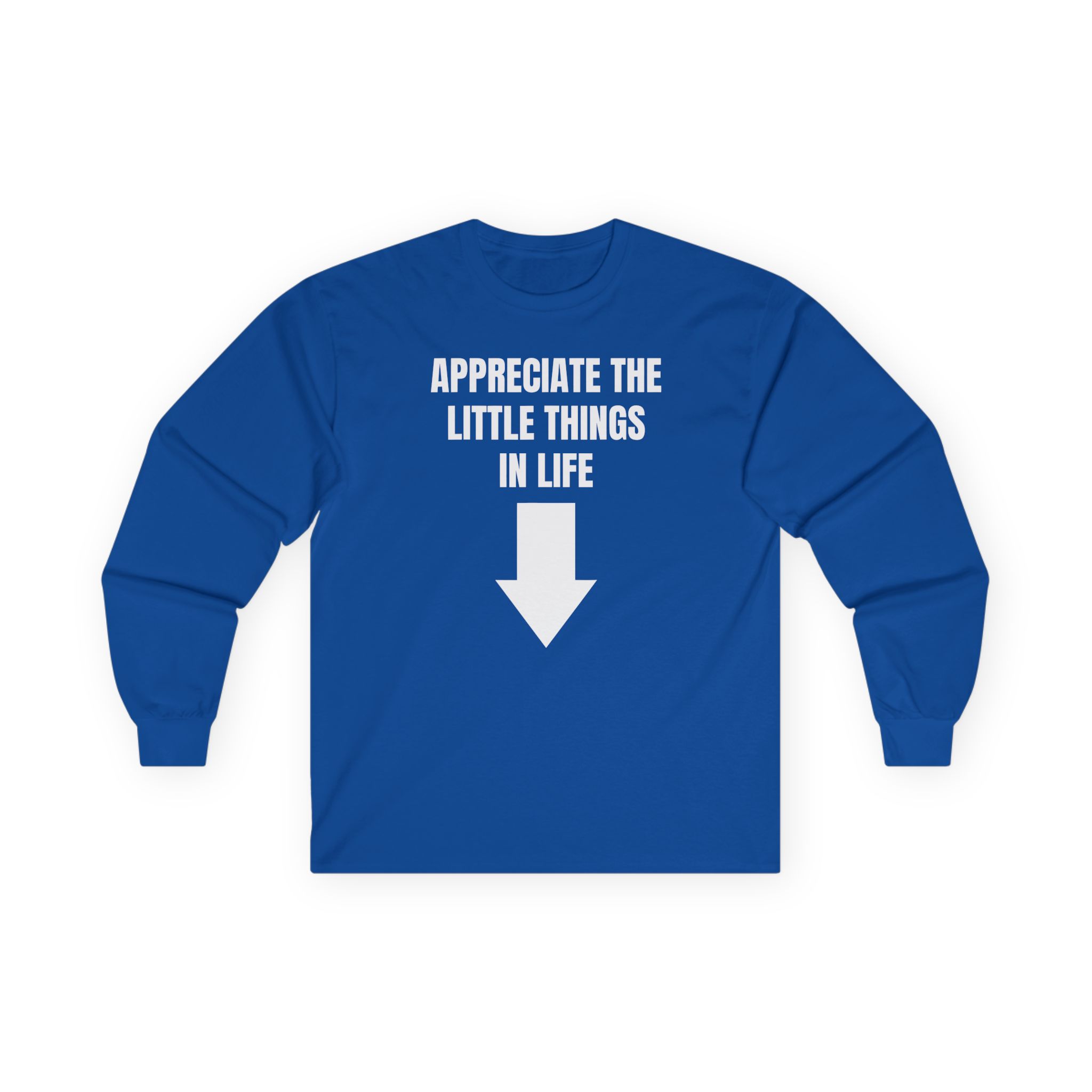 Jynxzi Appreciate the Little Things in Life Unisex Ultra Cotton Long Sleeve Tee