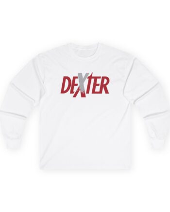 Dexter Spatter Logo Unisex Ultra Cotton Long Sleeve Tee