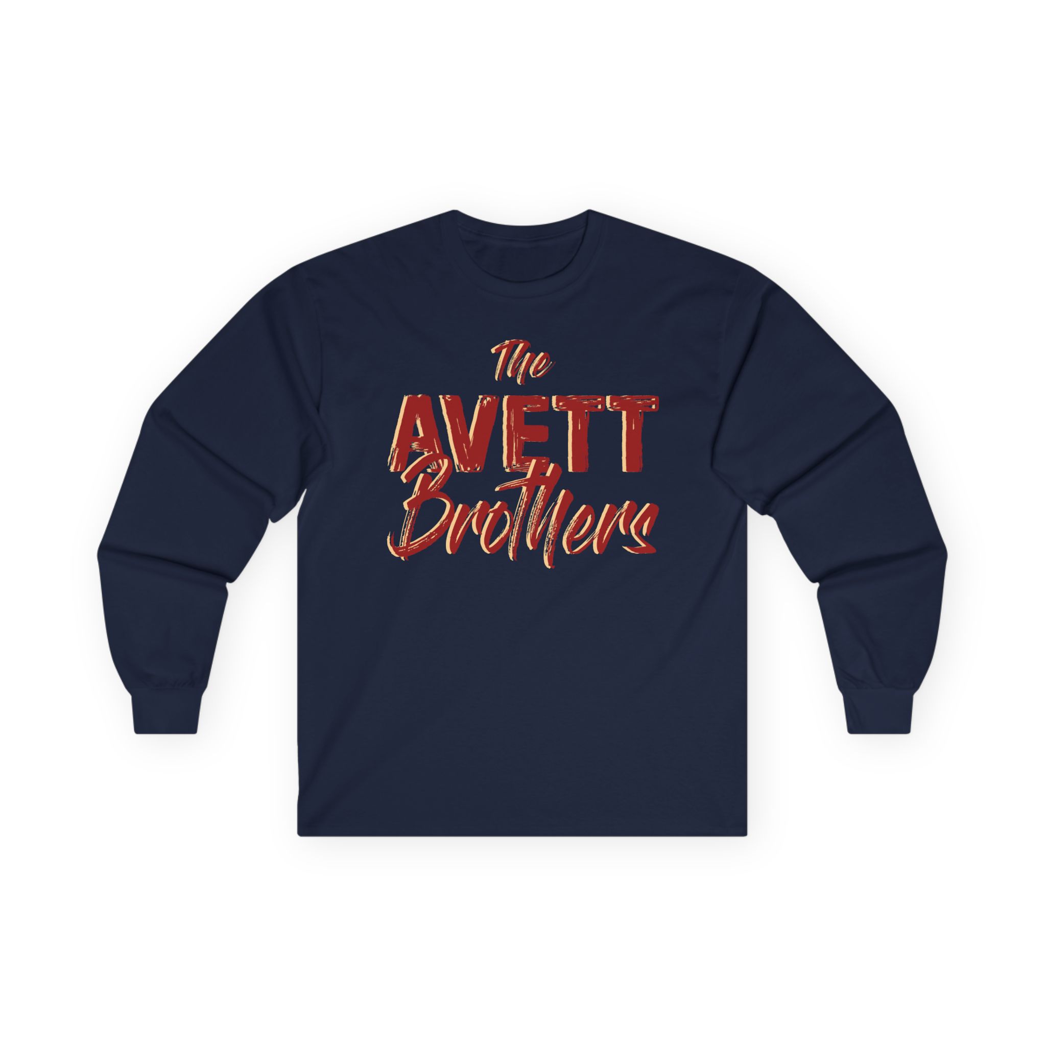 Avett Brothers Painted Sign Logo Unisex Ultra Cotton Long Sleeve Tee
