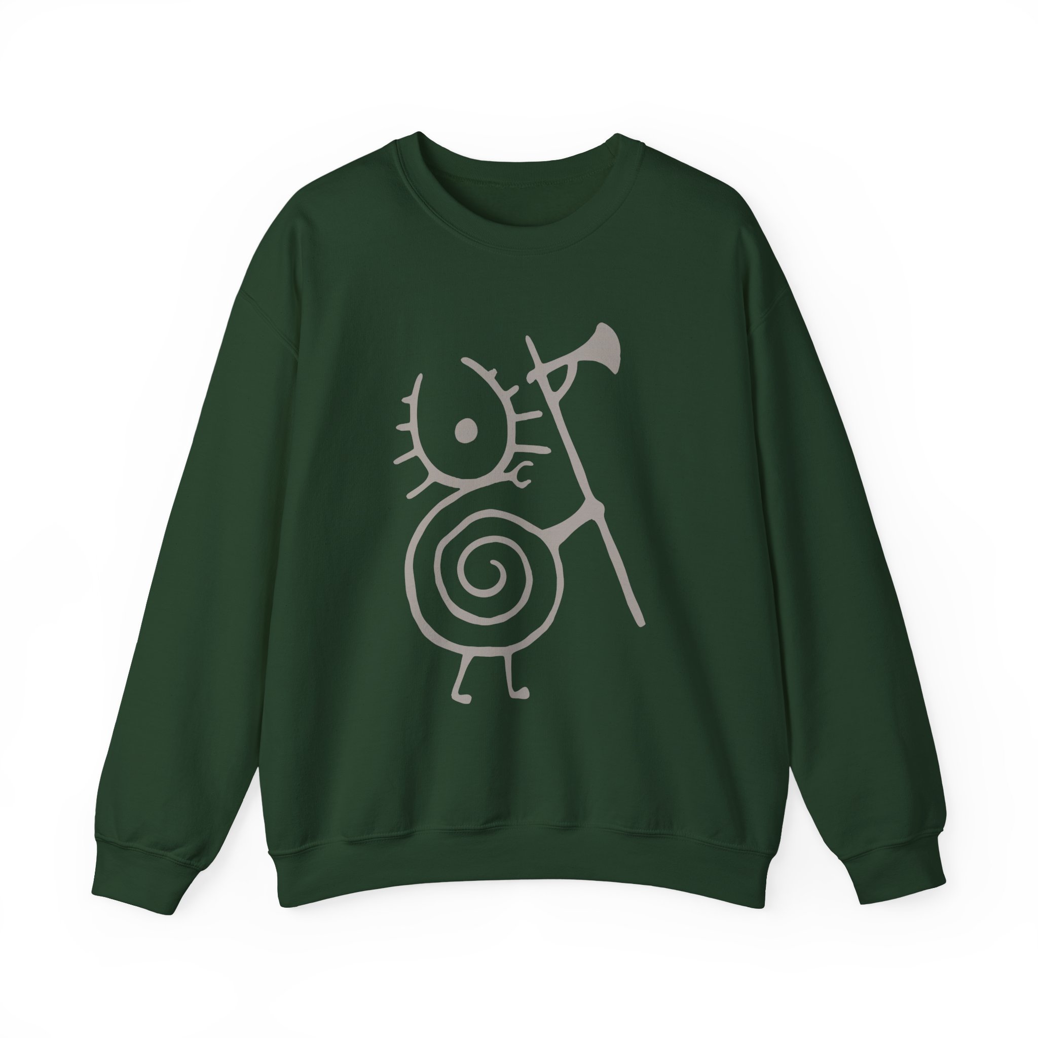 Heilung Warrior Snail Unisex Heavy Blendâ„¢ Crewneck Sweatshirt