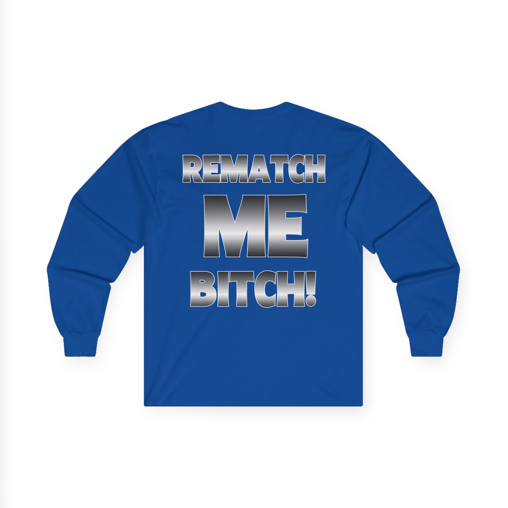 Ryan Garcia Tank’s 1 Fan Rematch Me Bitch Unisex Ultra Cotton Long Sleeve Tee