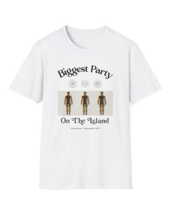 Calvin Harris Ushuaia Higher Island Party Unisex Softstyle T-Shirt