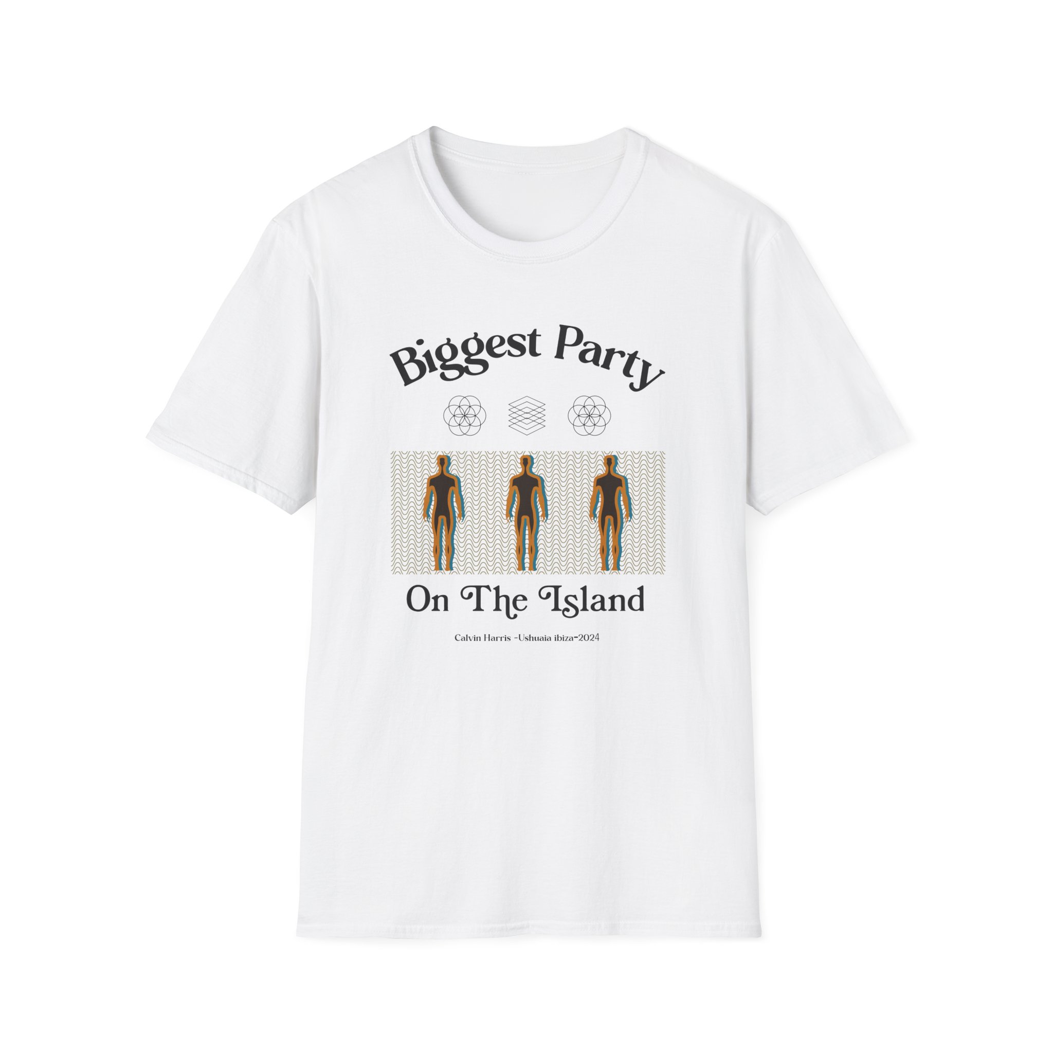 Calvin Harris Ushuaia Higher Island Party Unisex Softstyle T-Shirt