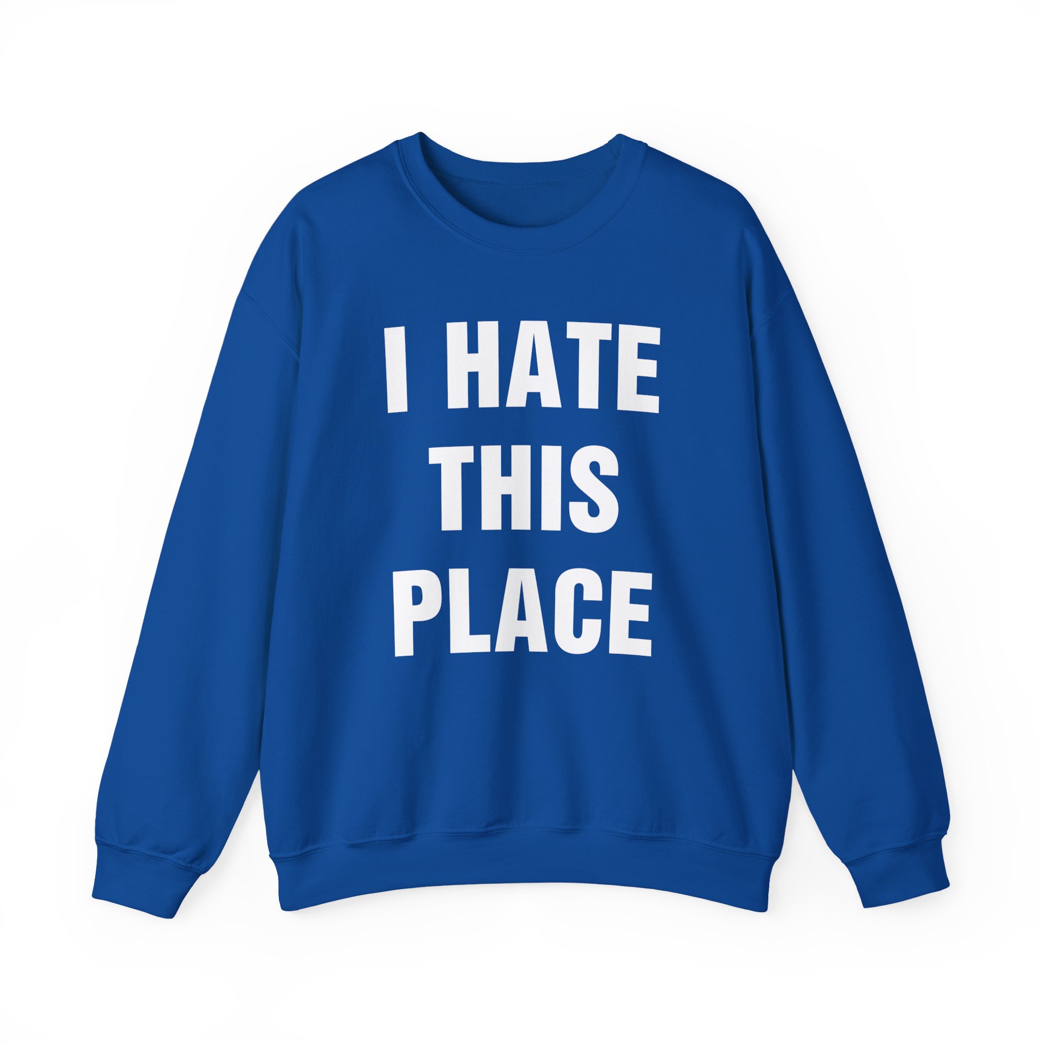 Hot Water Music I Hate This Place Unisex Heavy Blendâ„¢ Crewneck Sweatshirt