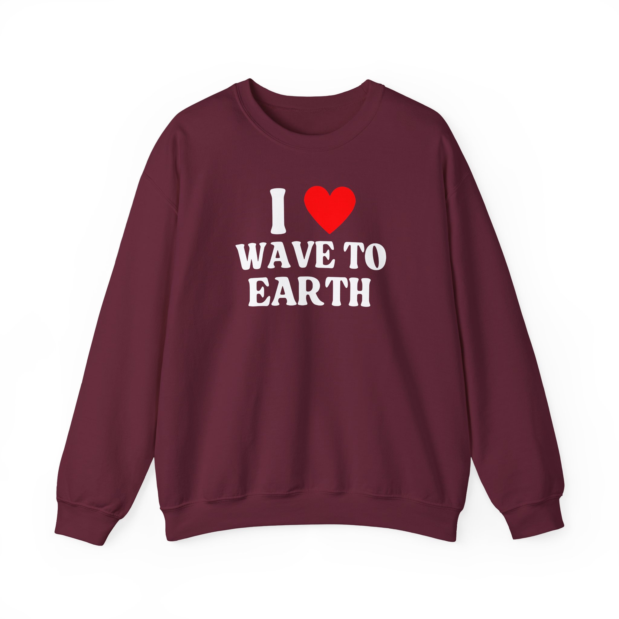 I Love Wave to Earth Unisex Heavy Blendâ„¢ Crewneck Sweatshirt