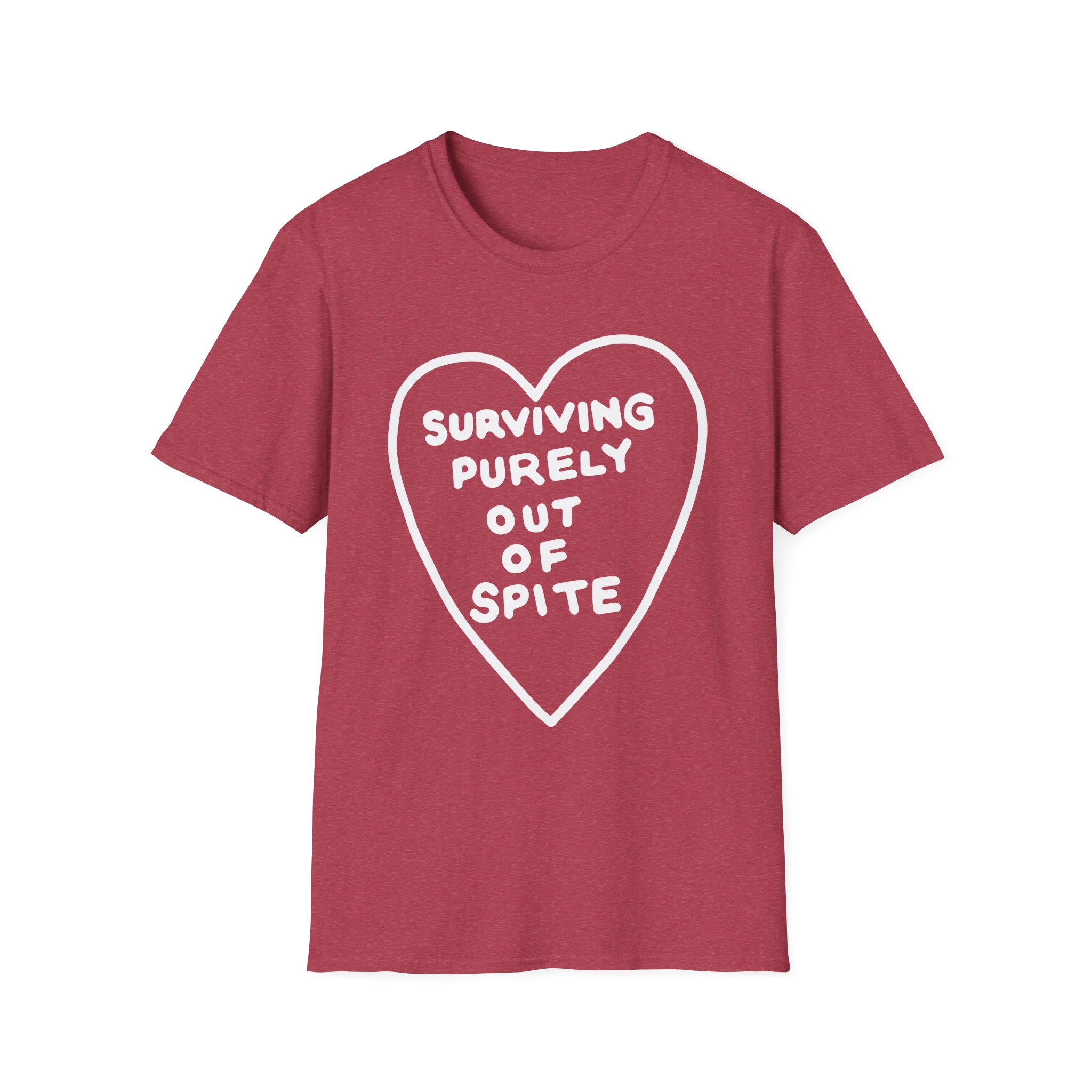Elyse Myers Surviving Purely Out of Spite Unisex Softstyle T-Shirt