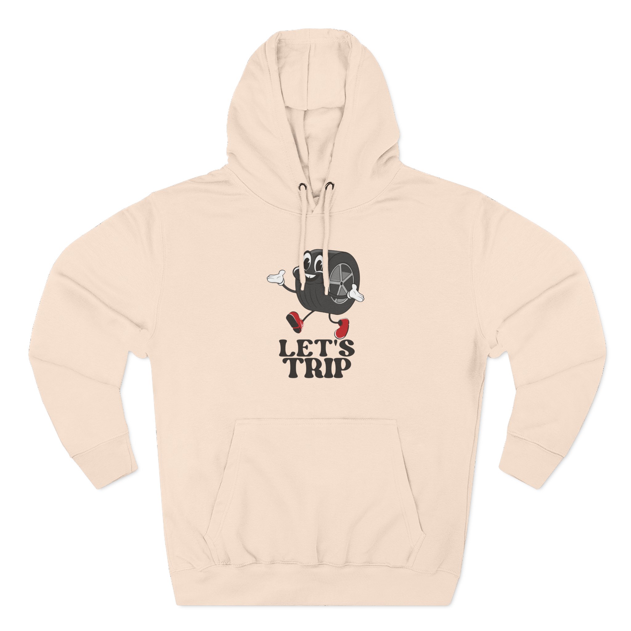 Sturniolo Triplets Lets Trip Wheelie Three-Panel Fleece Hoodie