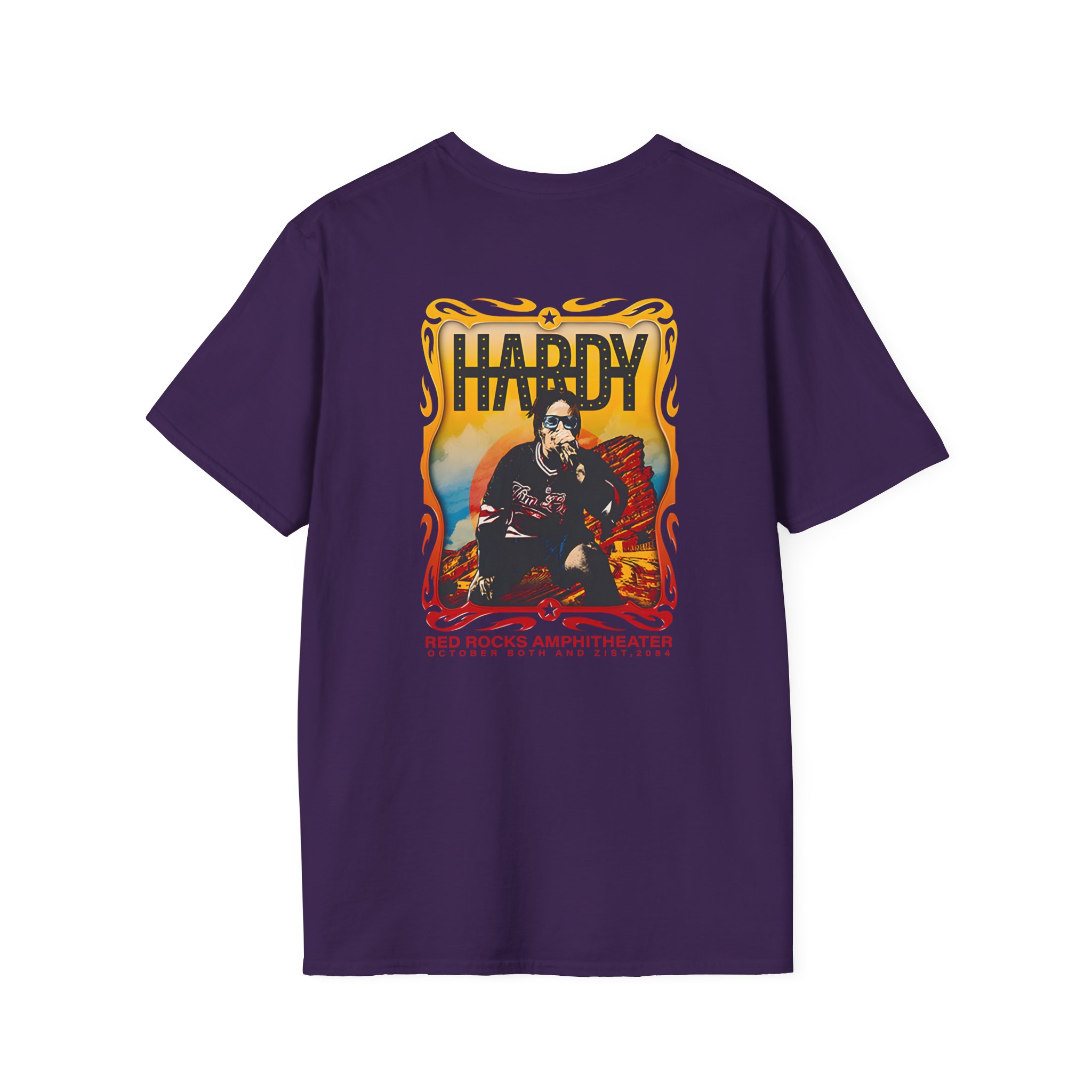 Hardy Red Rocks 2024 Unisex Softstyle T-Shirt