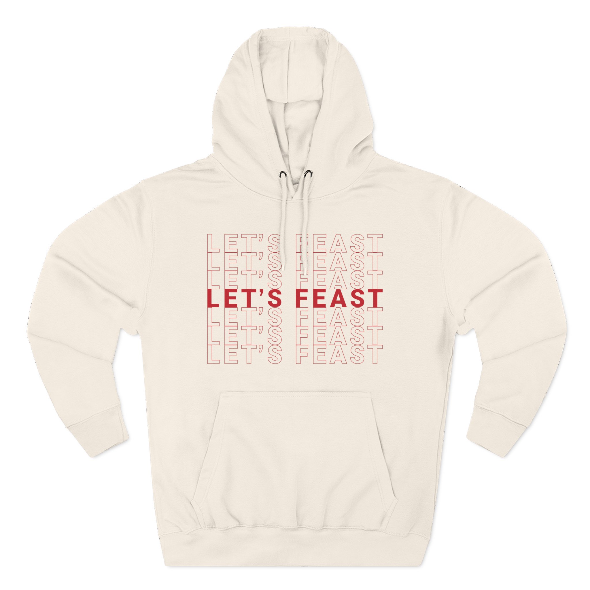Elyse Myers Let’s Feast Three-Panel Fleece Hoodie