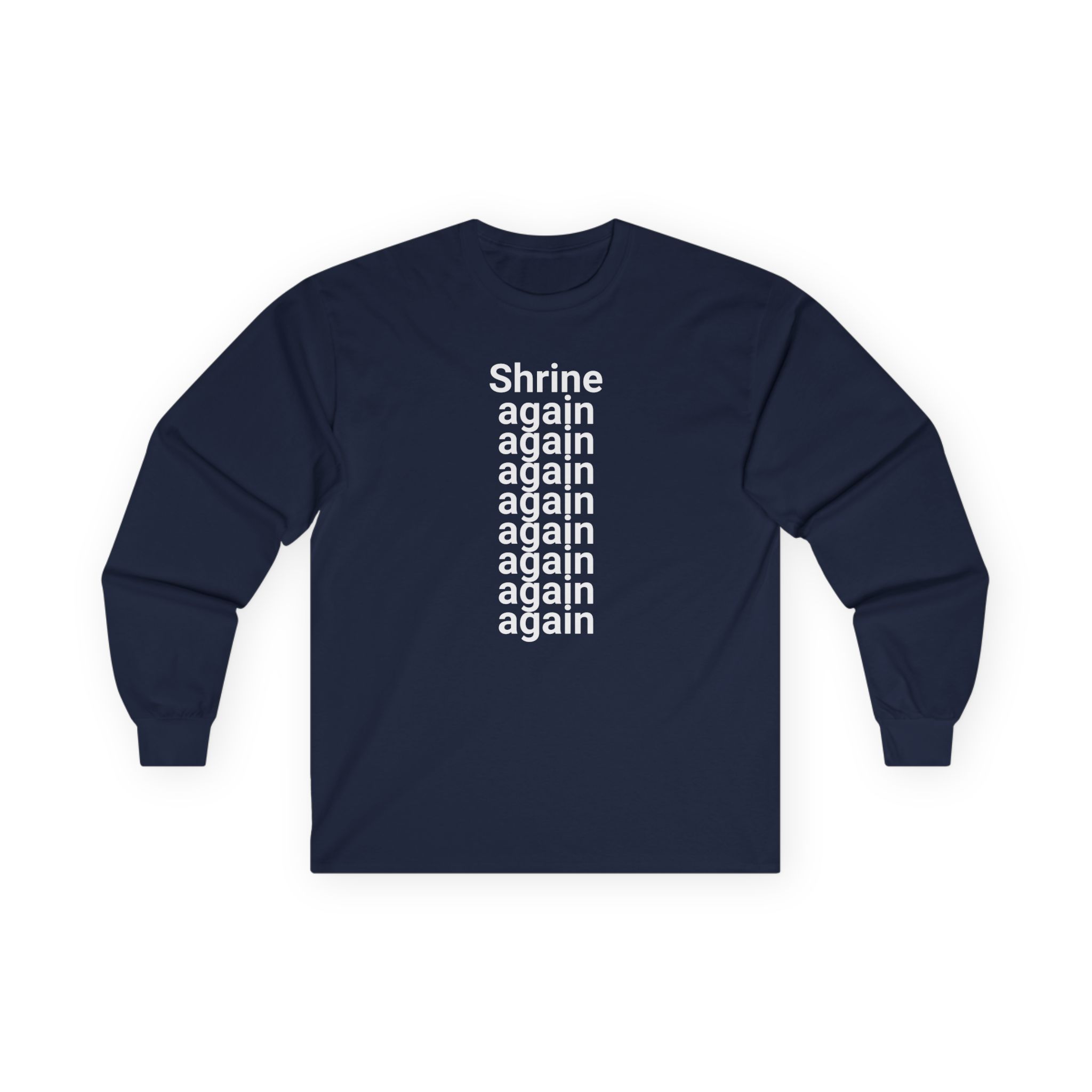 Fred Again Shrine Again Unisex Ultra Cotton Long Sleeve Tee