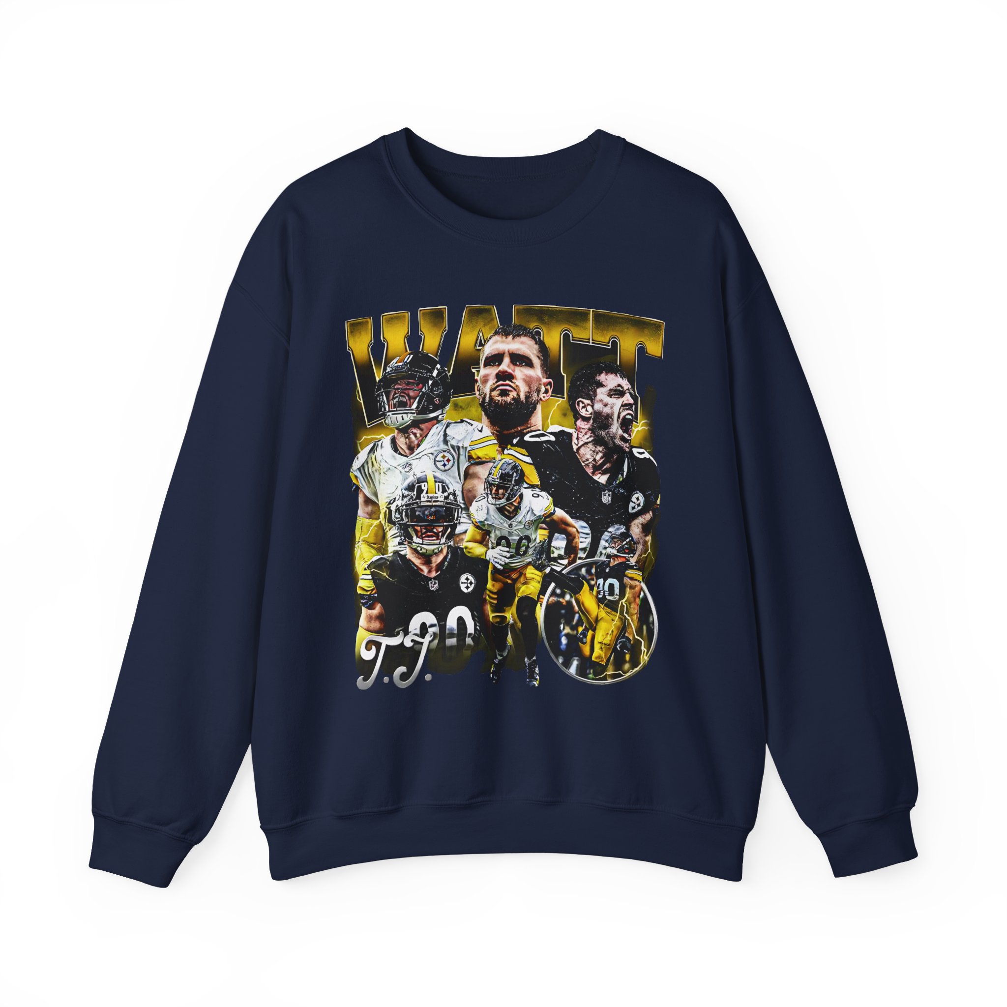 Tj Watt Unisex Heavy Blendâ„¢ Crewneck Sweatshirt