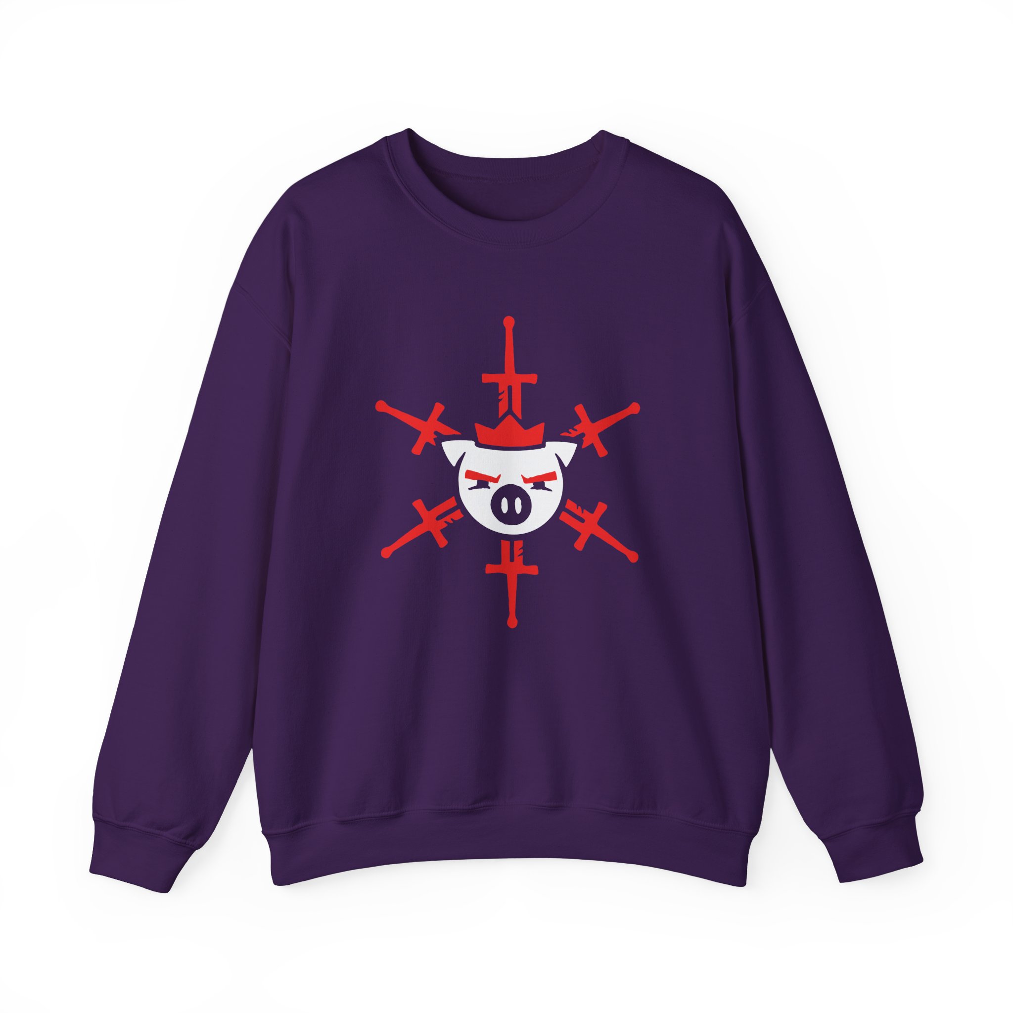 Technoblade Swordflake Unisex Heavy Blendâ„¢ Crewneck Sweatshirt