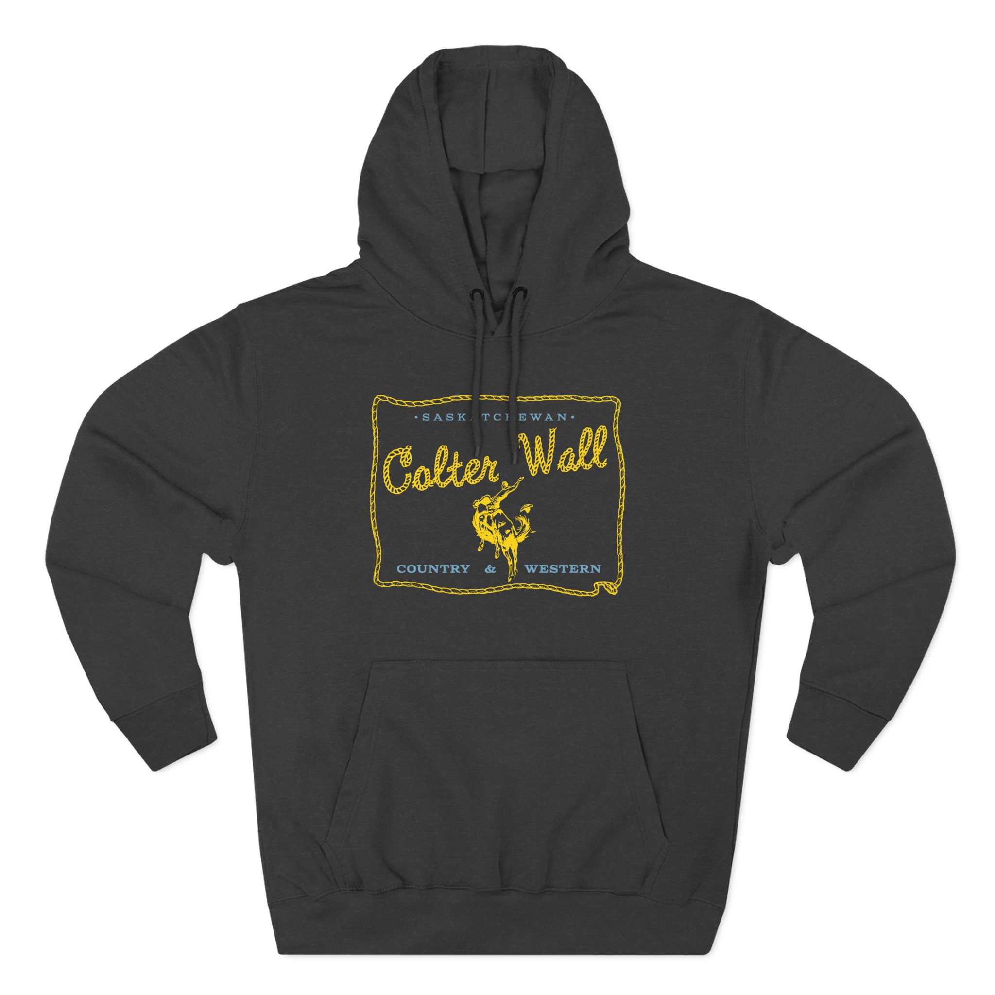 Colter Wall Saskatchewan Three-Panel Fleece Hoodie